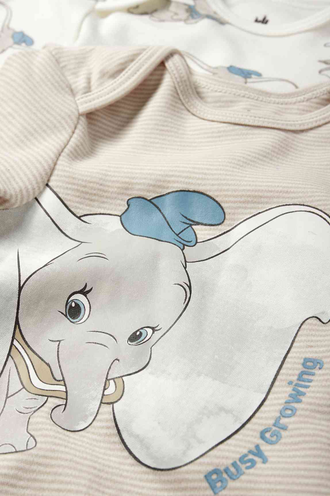 Multipack of 2 - Dumbo - baby bodysuit