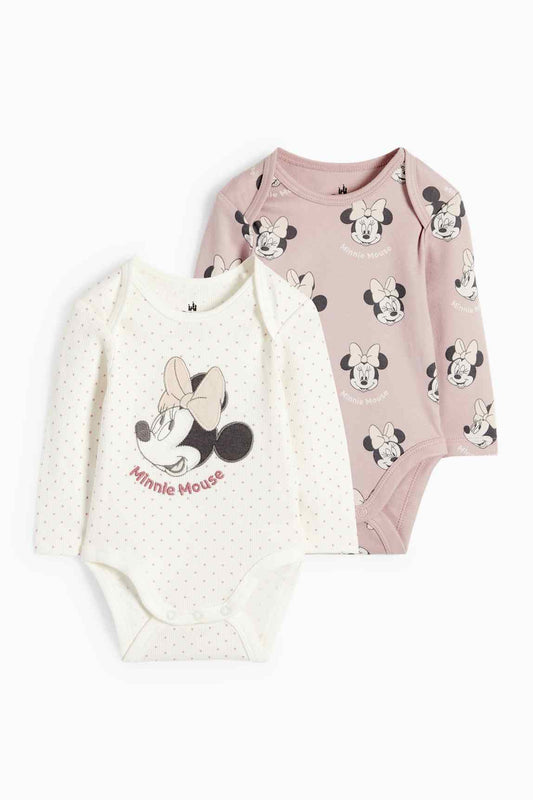 Multipack of 2 - Minnie Mouse - baby bodysuit