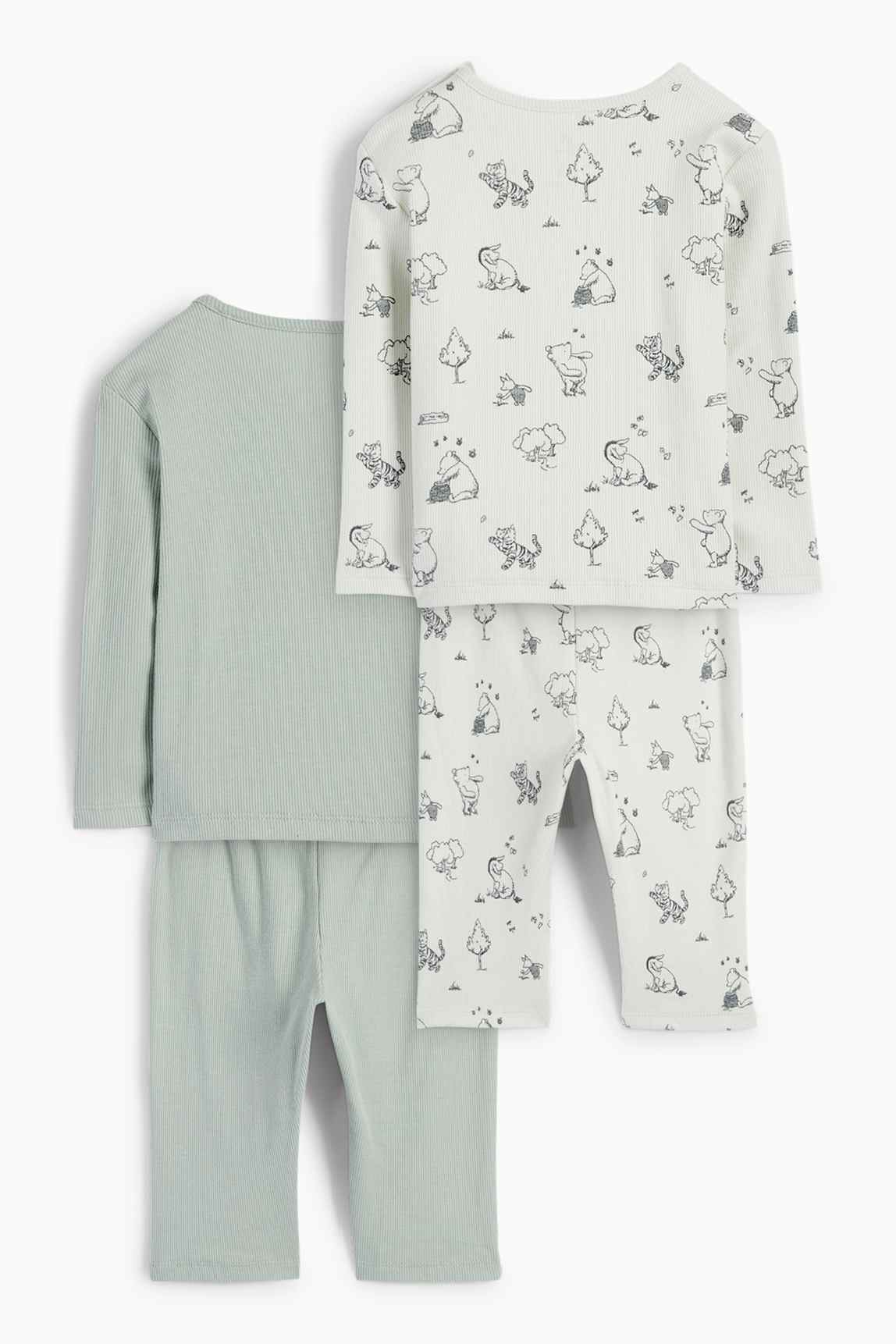 Multipack of 2 - Winnie the Pooh - baby pyjamas - 4 piece