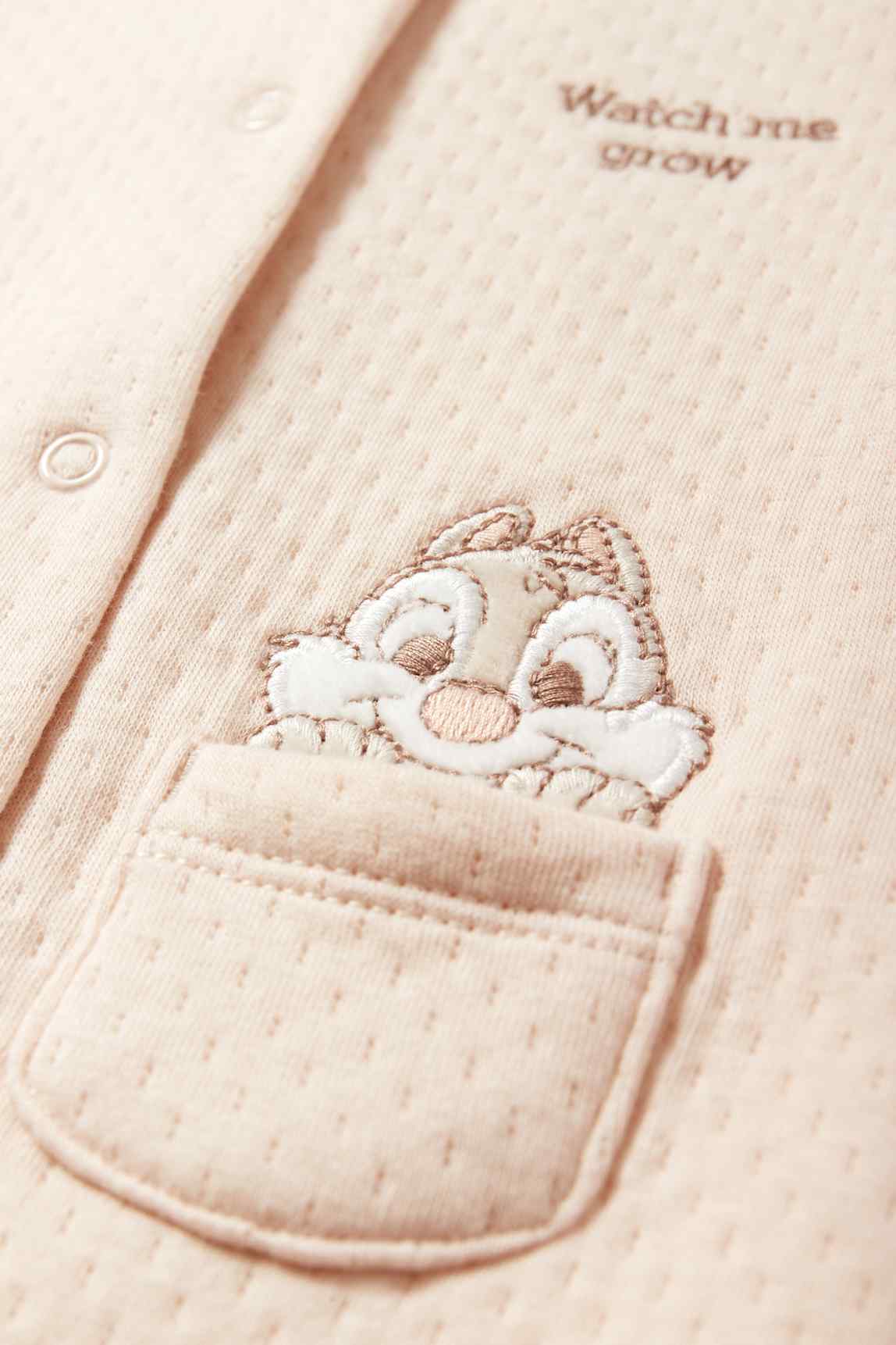 Chip ‘n’ Dale - baby sleepsuit - textured