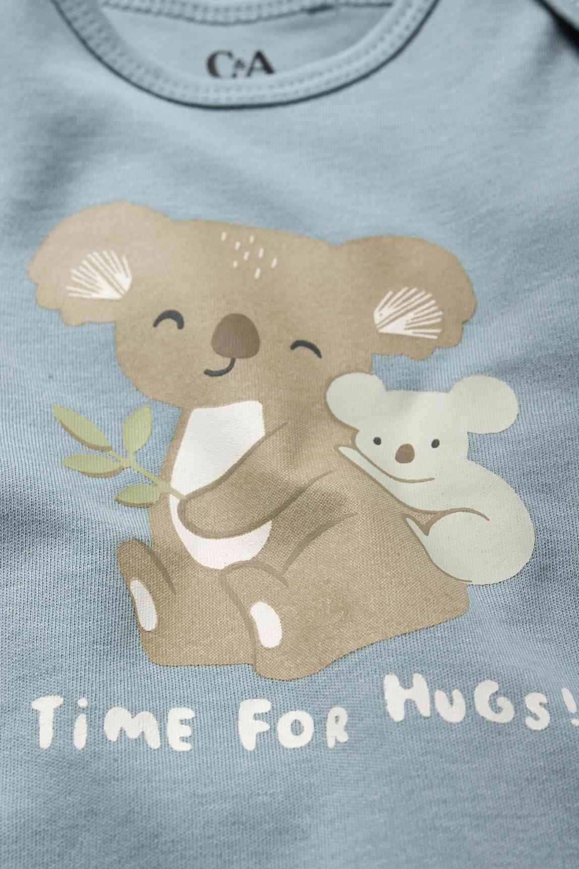 Multipack of 3 - sloth and koala - baby bodysuit