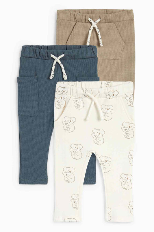 Multipack of 3 - koala - baby joggers