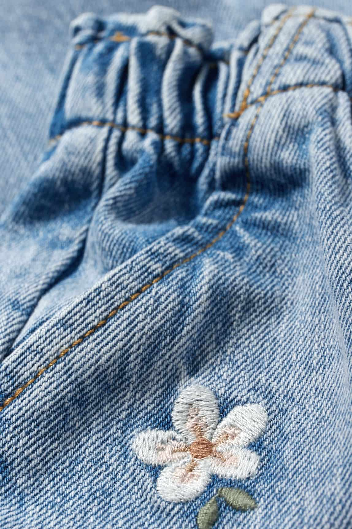 Floral - baby jeans