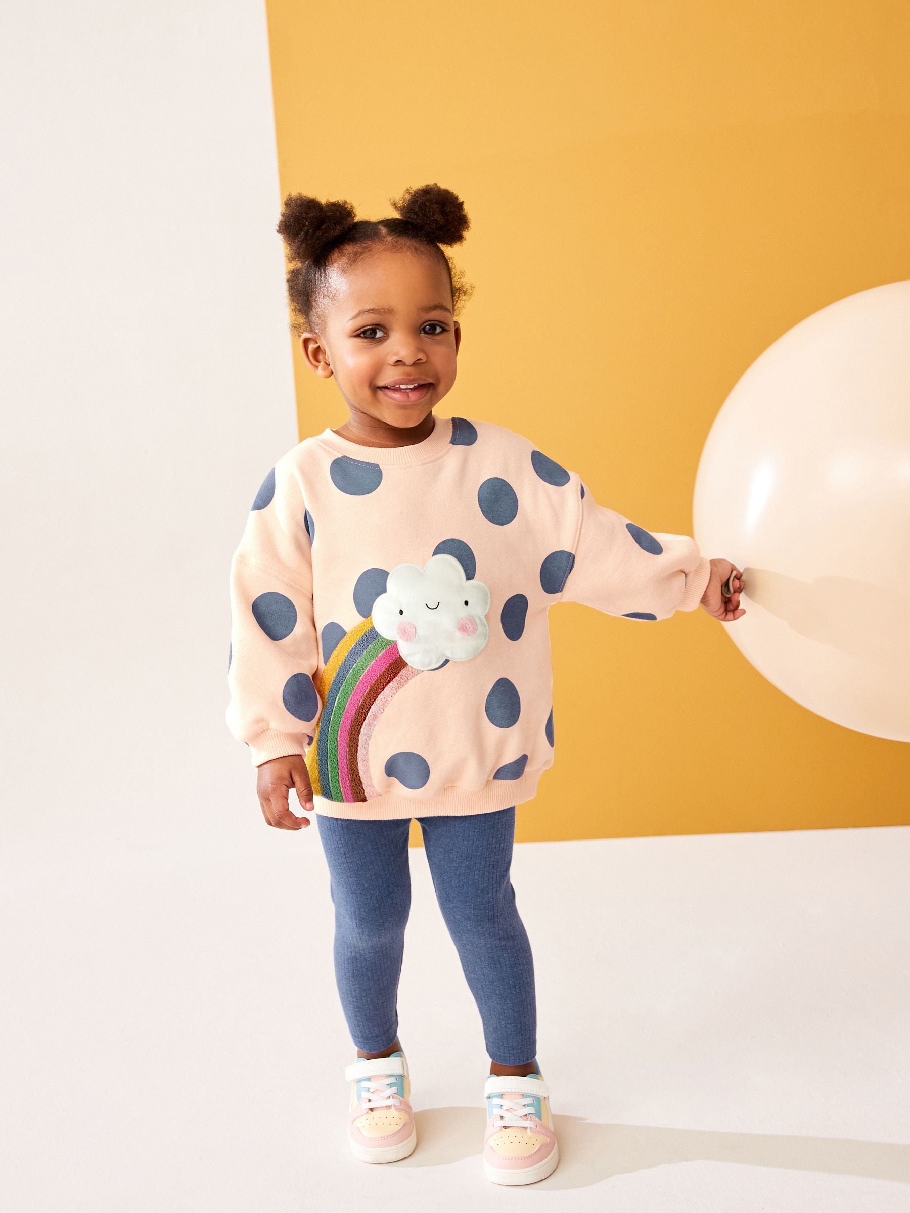 Navy Blue Sweatshirt and Leggings Set (3mths-7yrs)