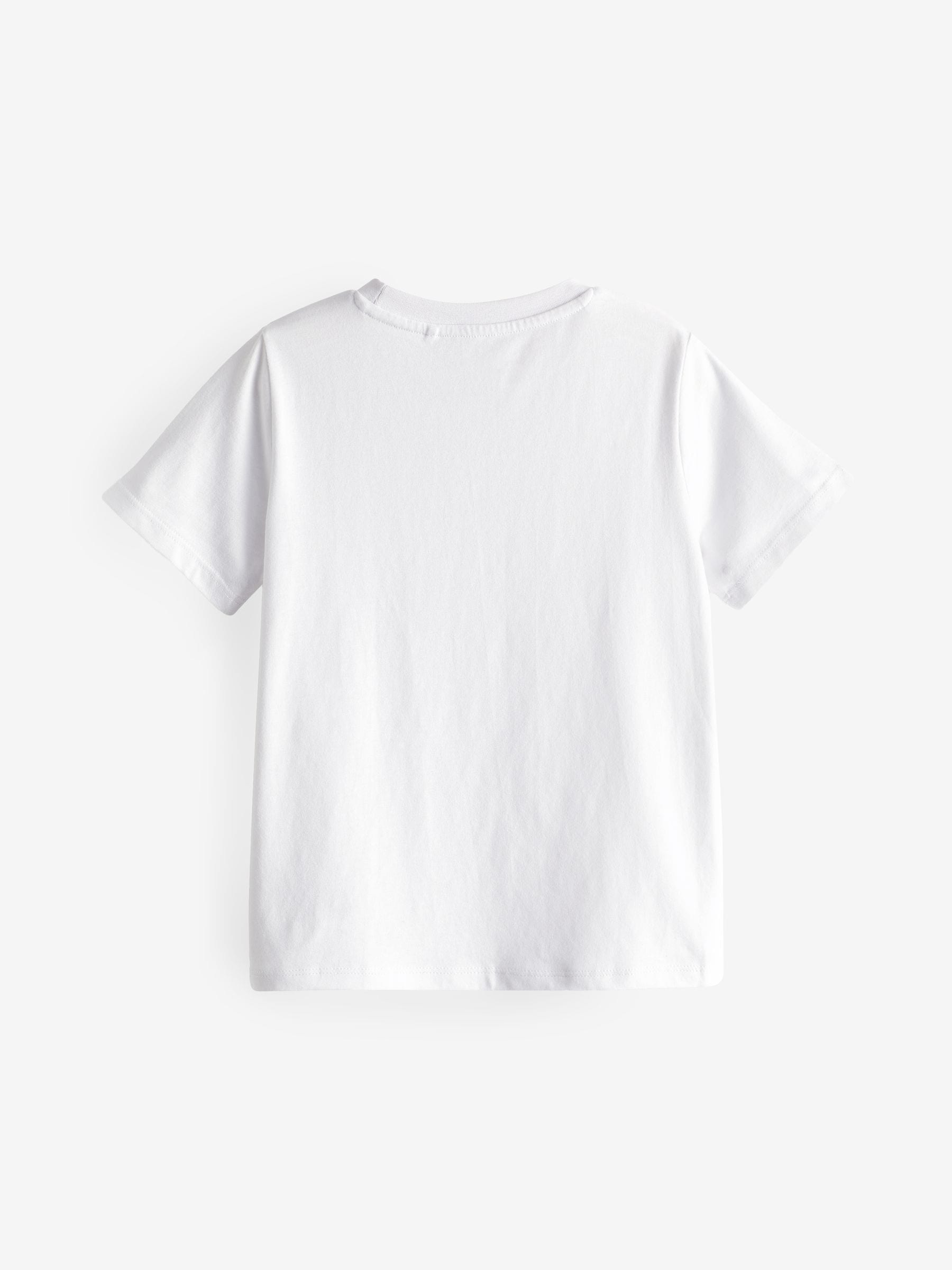 White 3 Pack T-Shirts (3-16yrs)