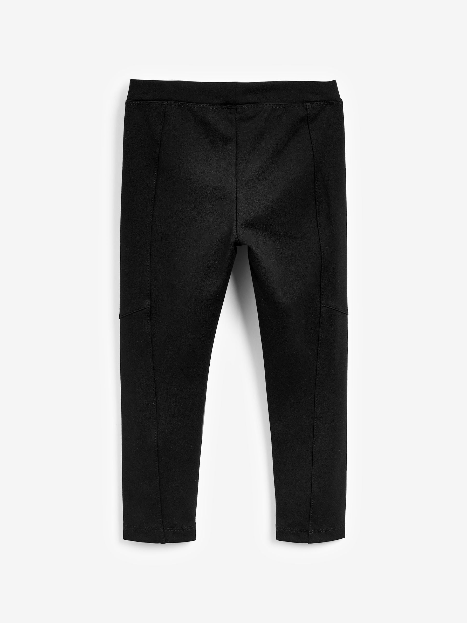 Black Heavy Weight Stretch School Leggings (3-16yrs)