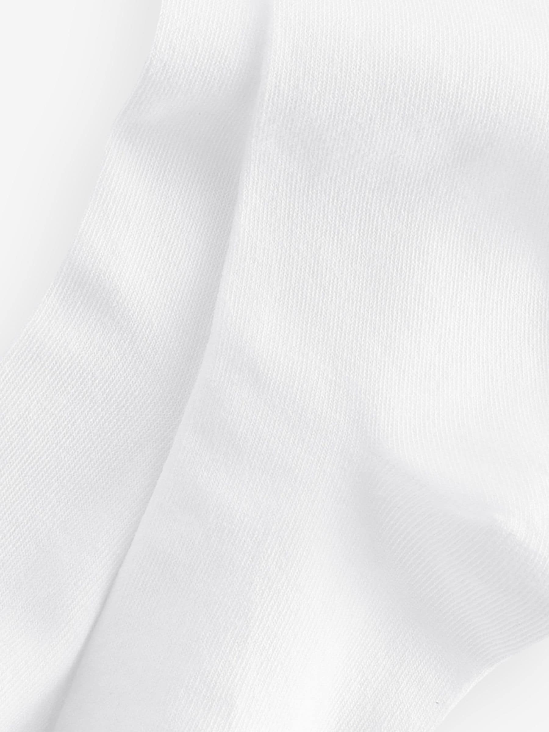 White Cotton Rich School Tights