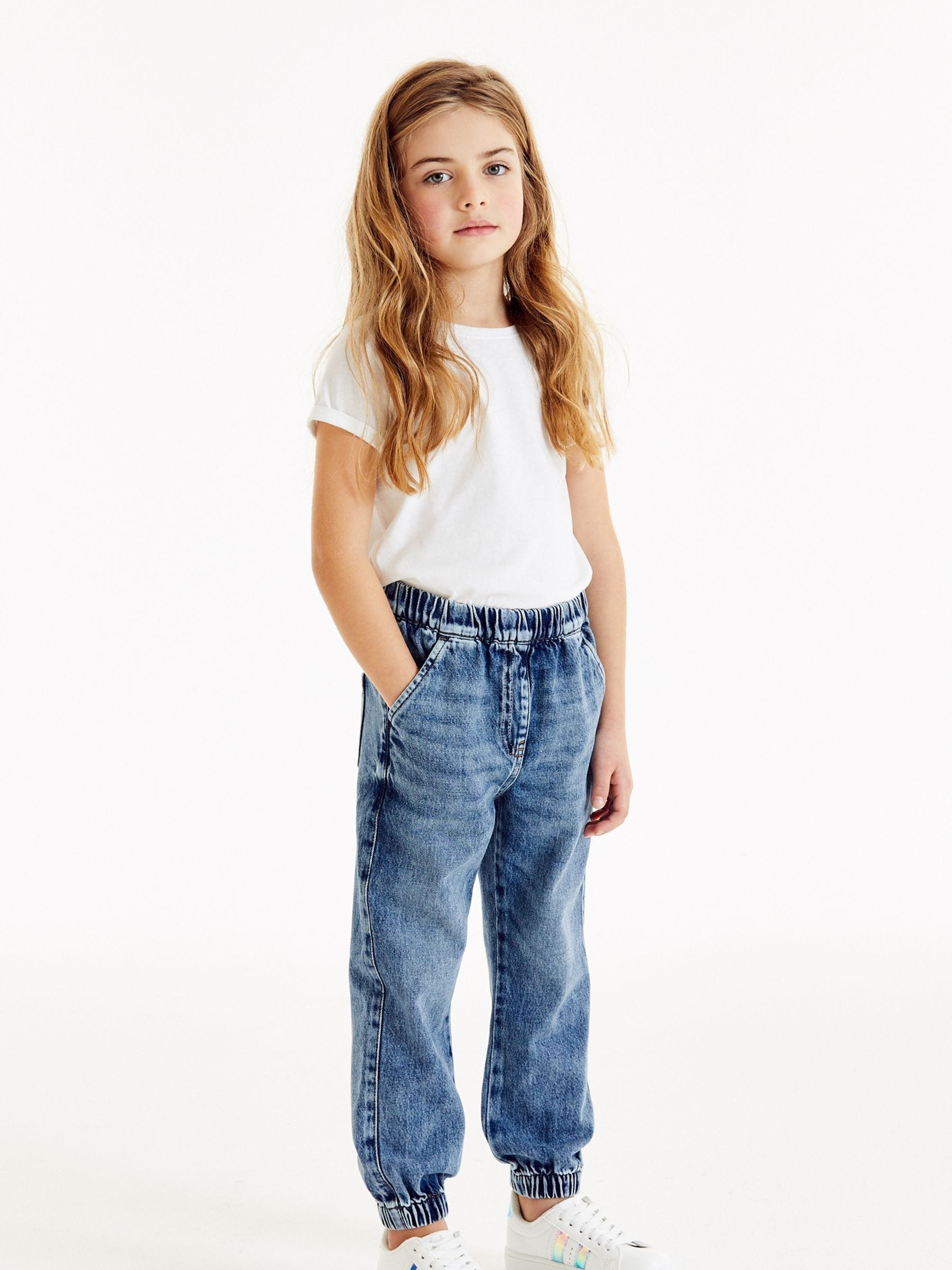 Blue Denim Joggers (3-16yrs)