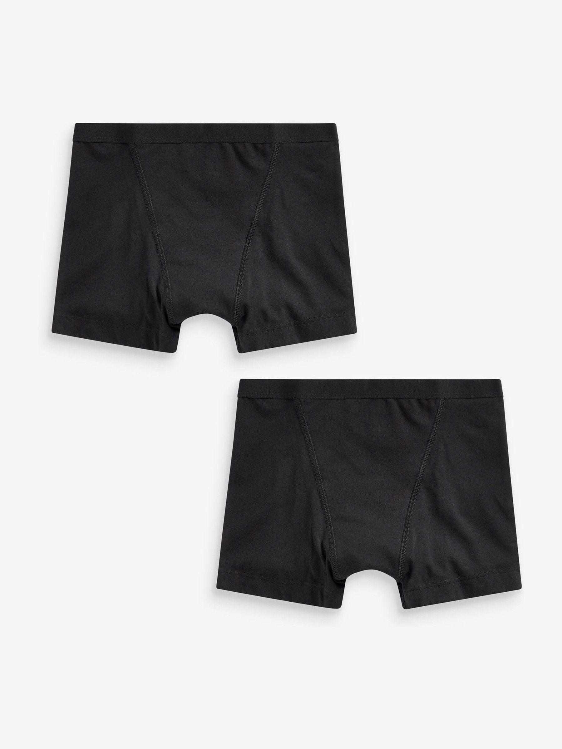 Black Shorts 2 Pack Teen Light Flow Period Pants (7-16yrs)