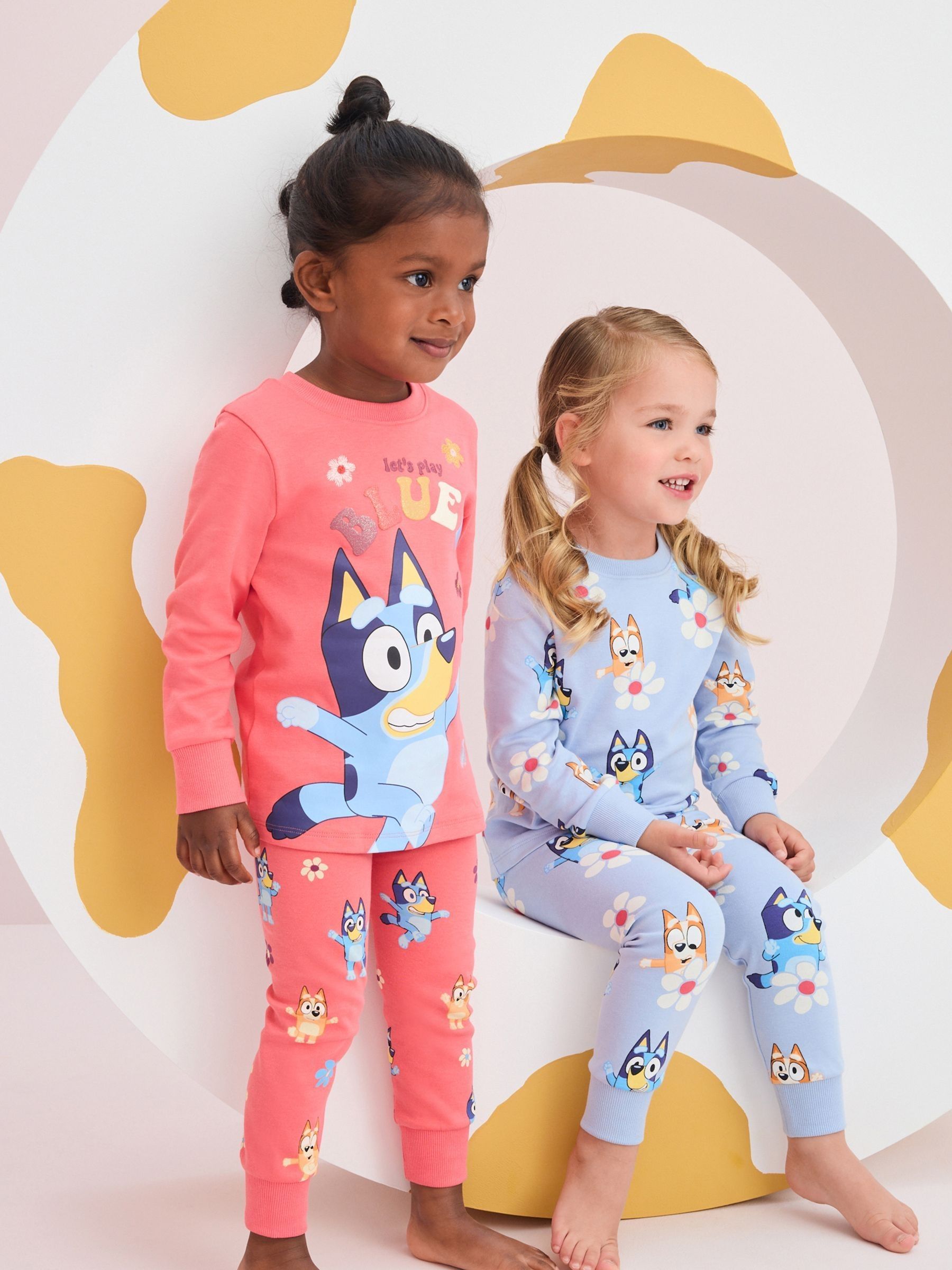 Bluey/Red License Pyjamas 2 Pack (12mths-8yrs)