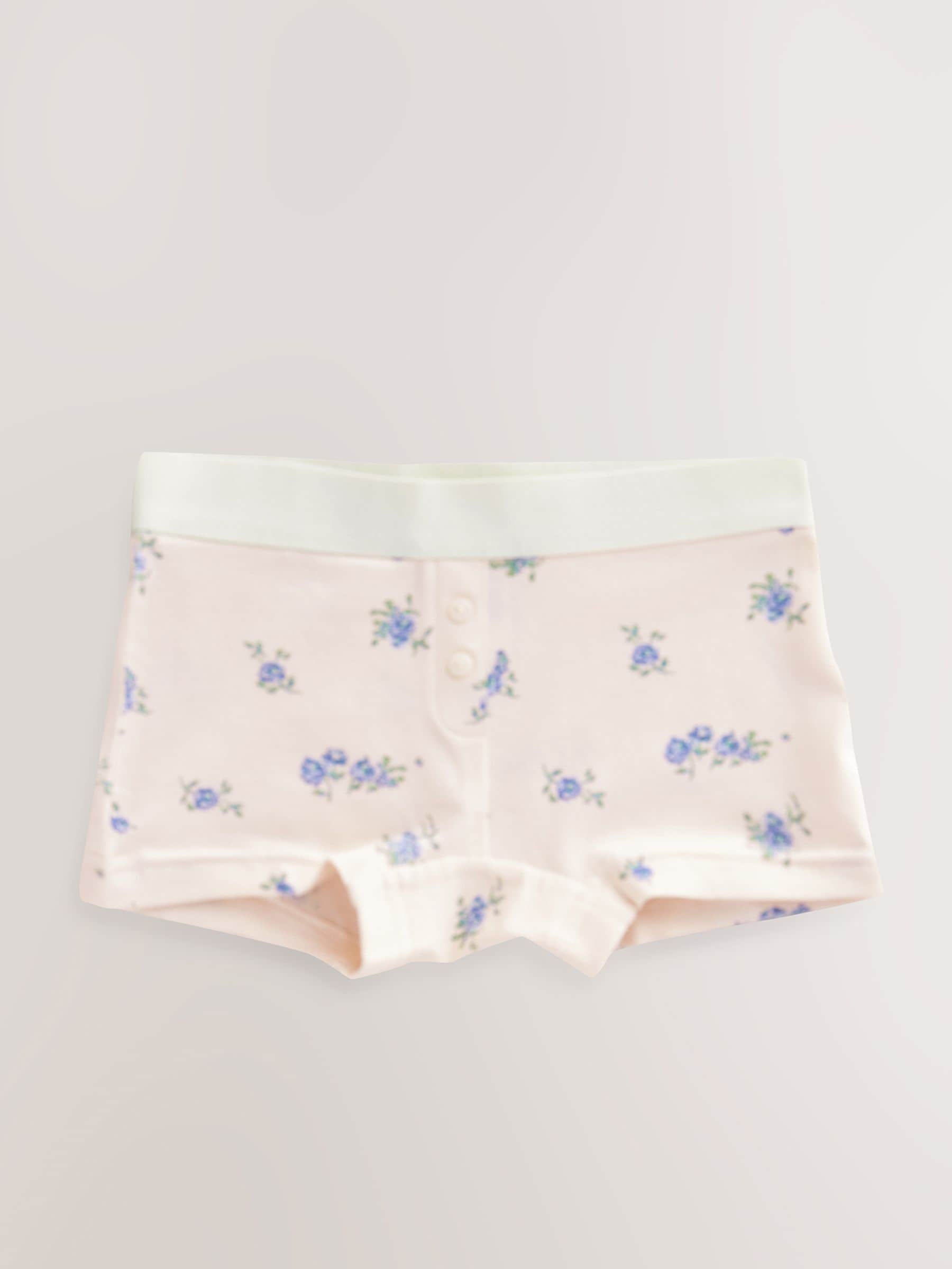Blue Boxer Short Briefs 5 Pack (2-16yrs)