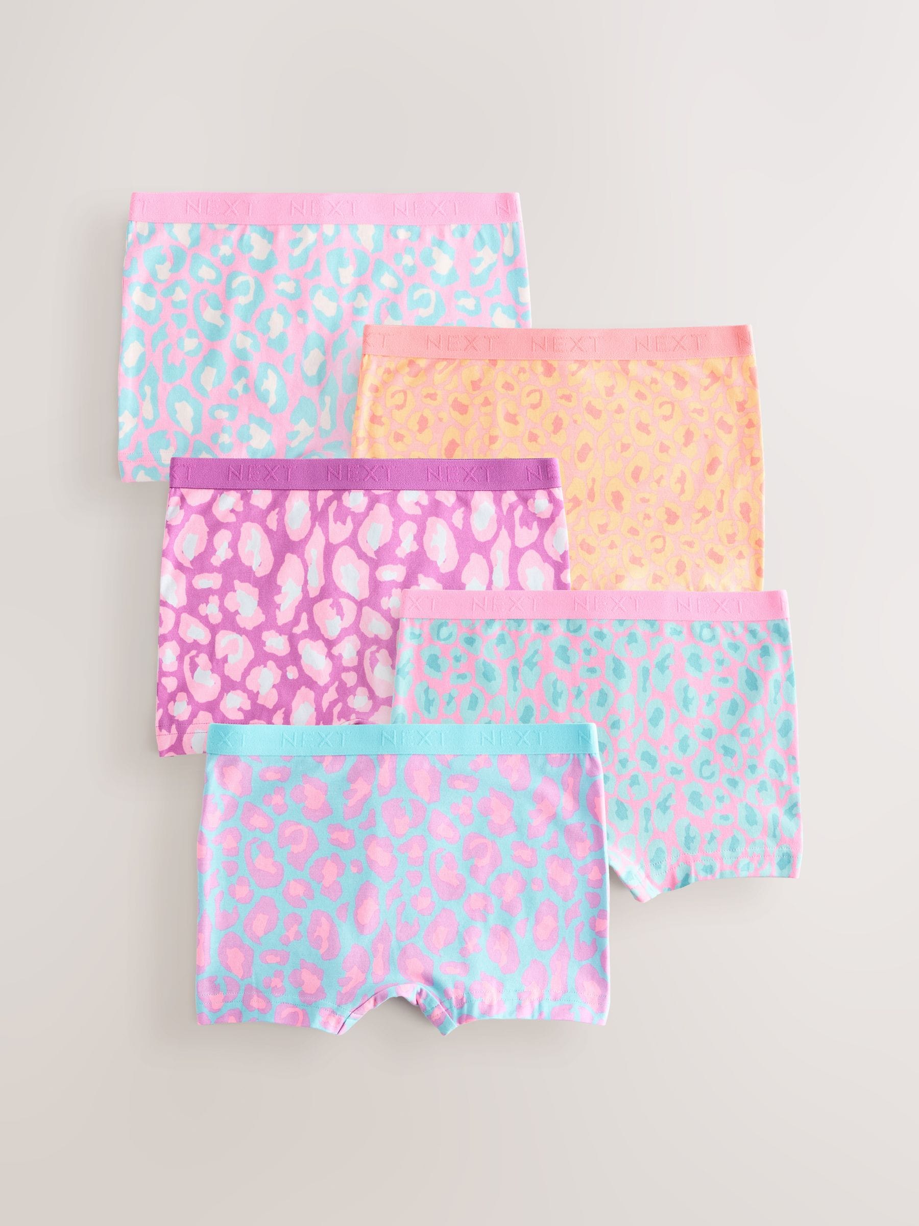 Multi Short Briefs 5 Pack (2-16yrs)