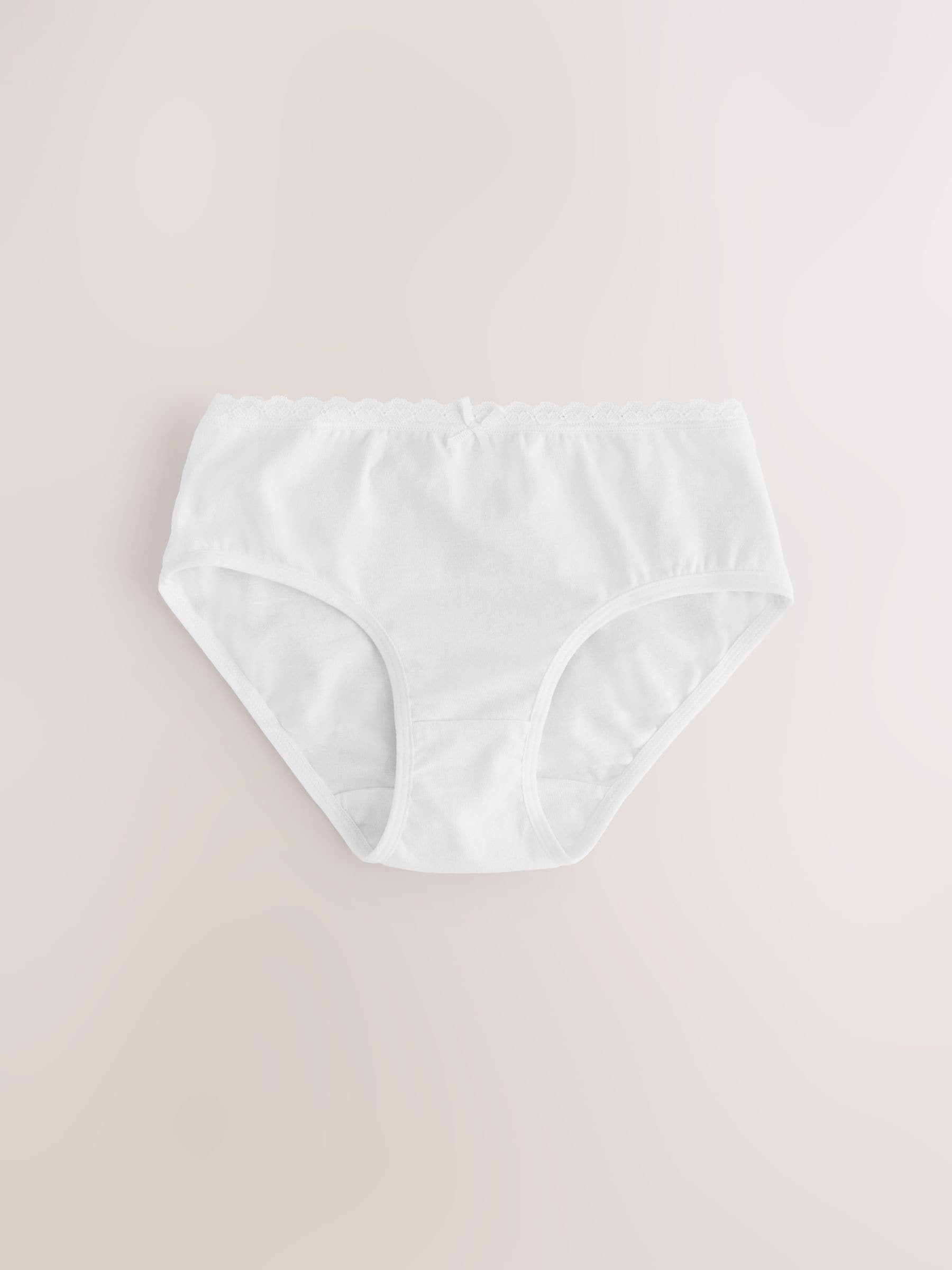 White Briefs 5 Pack (1.5-16yrs)