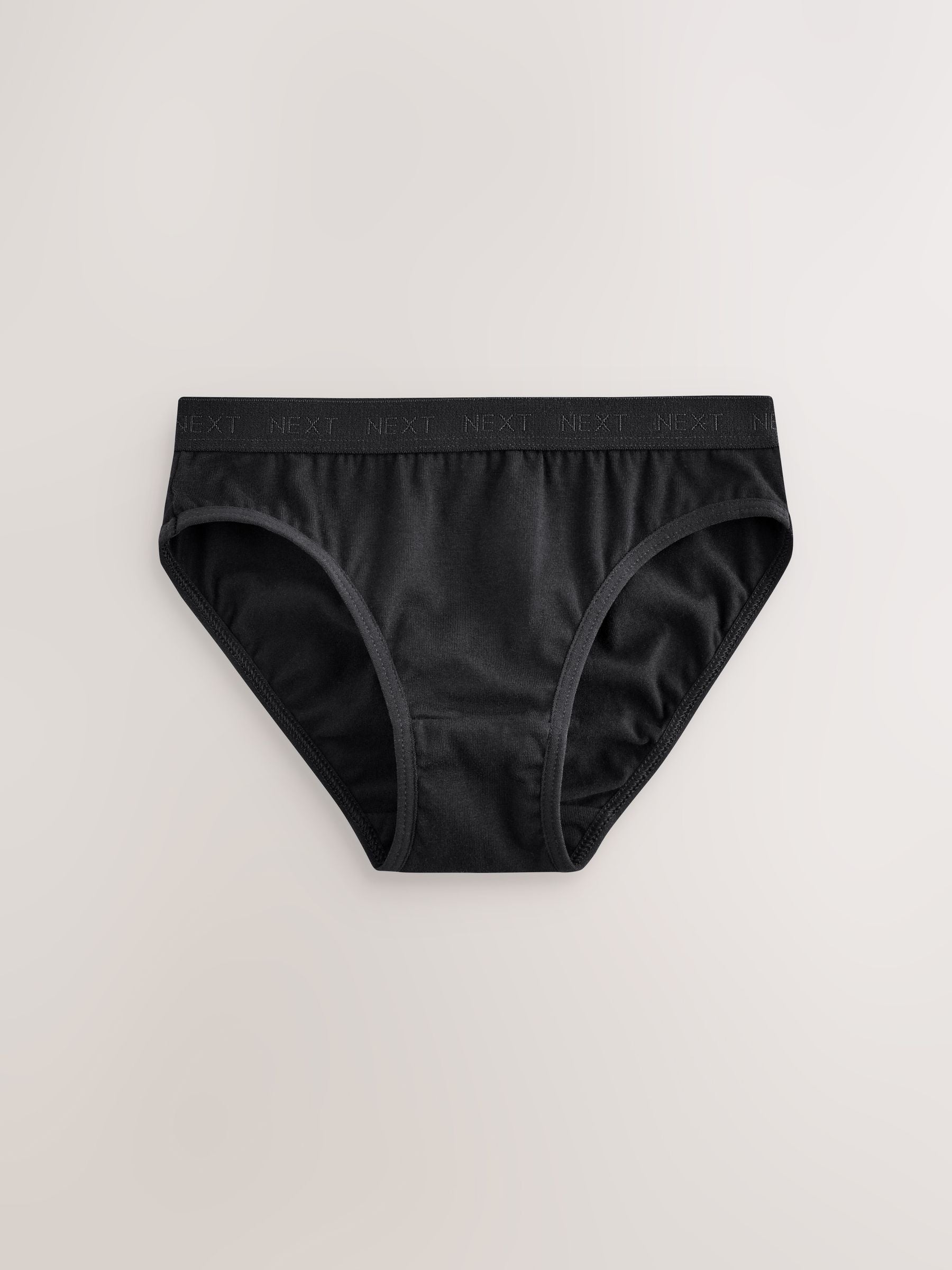 Black/White/Grey Bikini Briefs 7 Pack (5-16yrs)