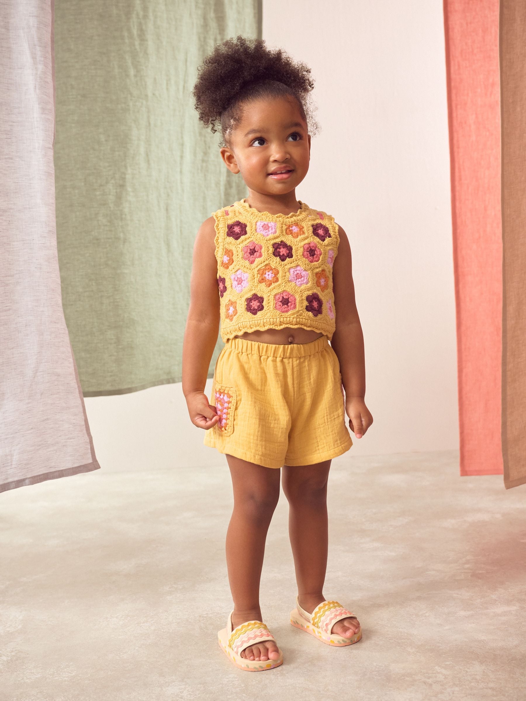 Multi Floral Top and Shorts Set (3mths-7yrs)