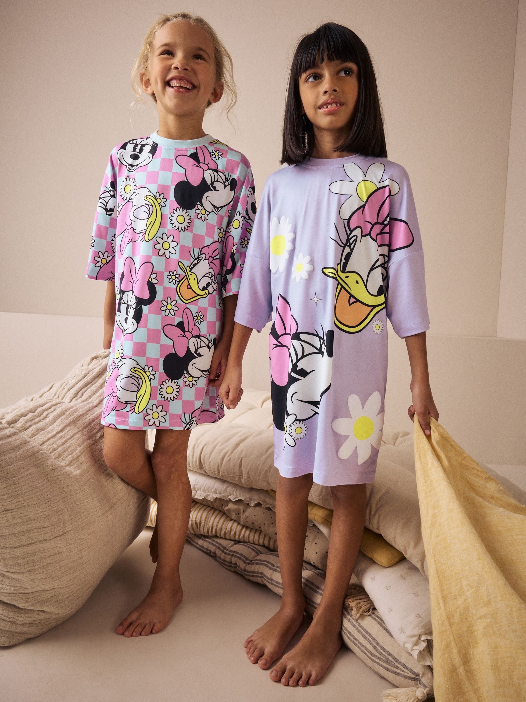 Multi Minnie Mouse Nighties 2 Pack (2-14yrs)