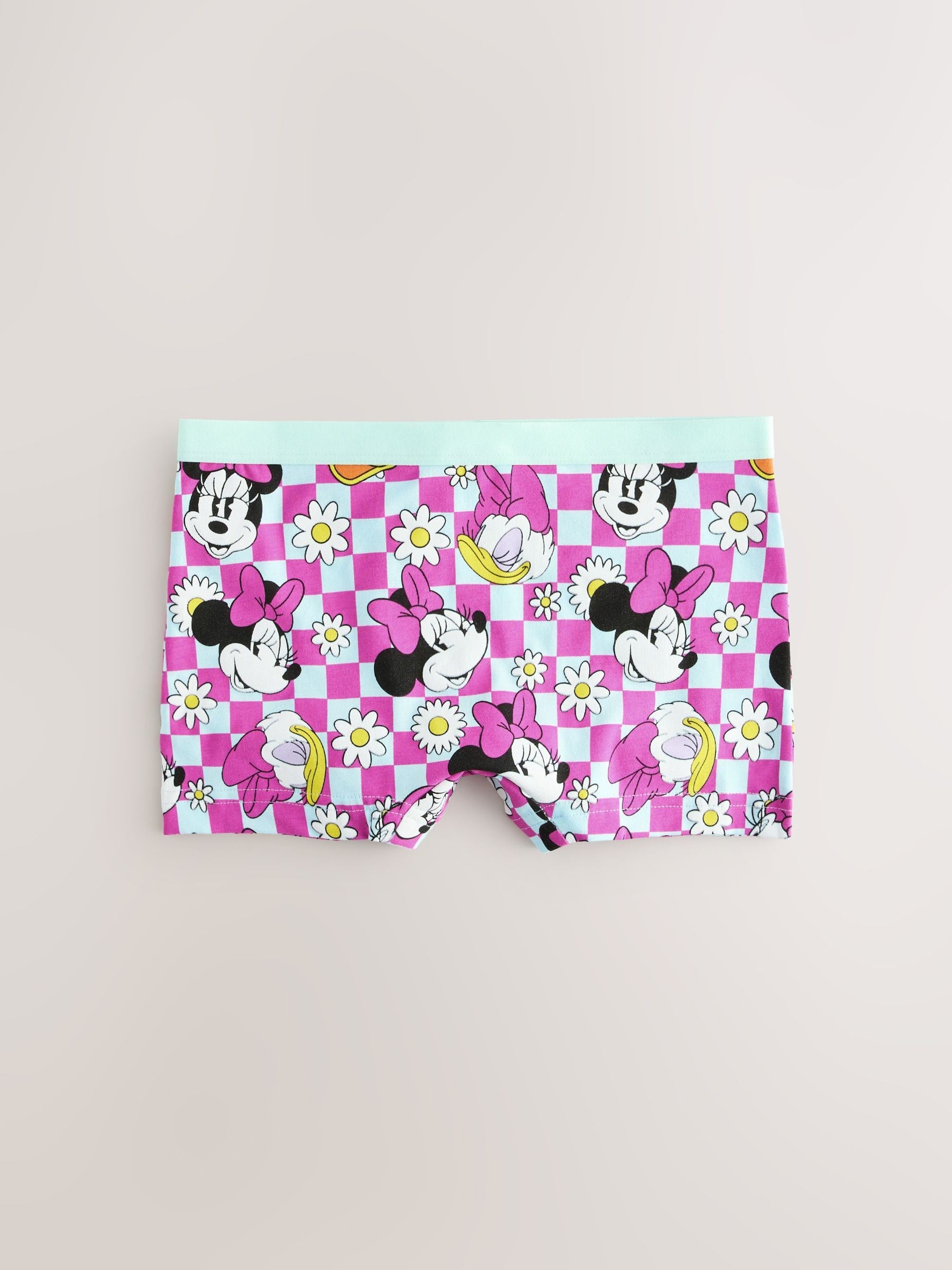 Pink/Purple Minnie Mouse Shorts 5 Pack (2-12yrs)