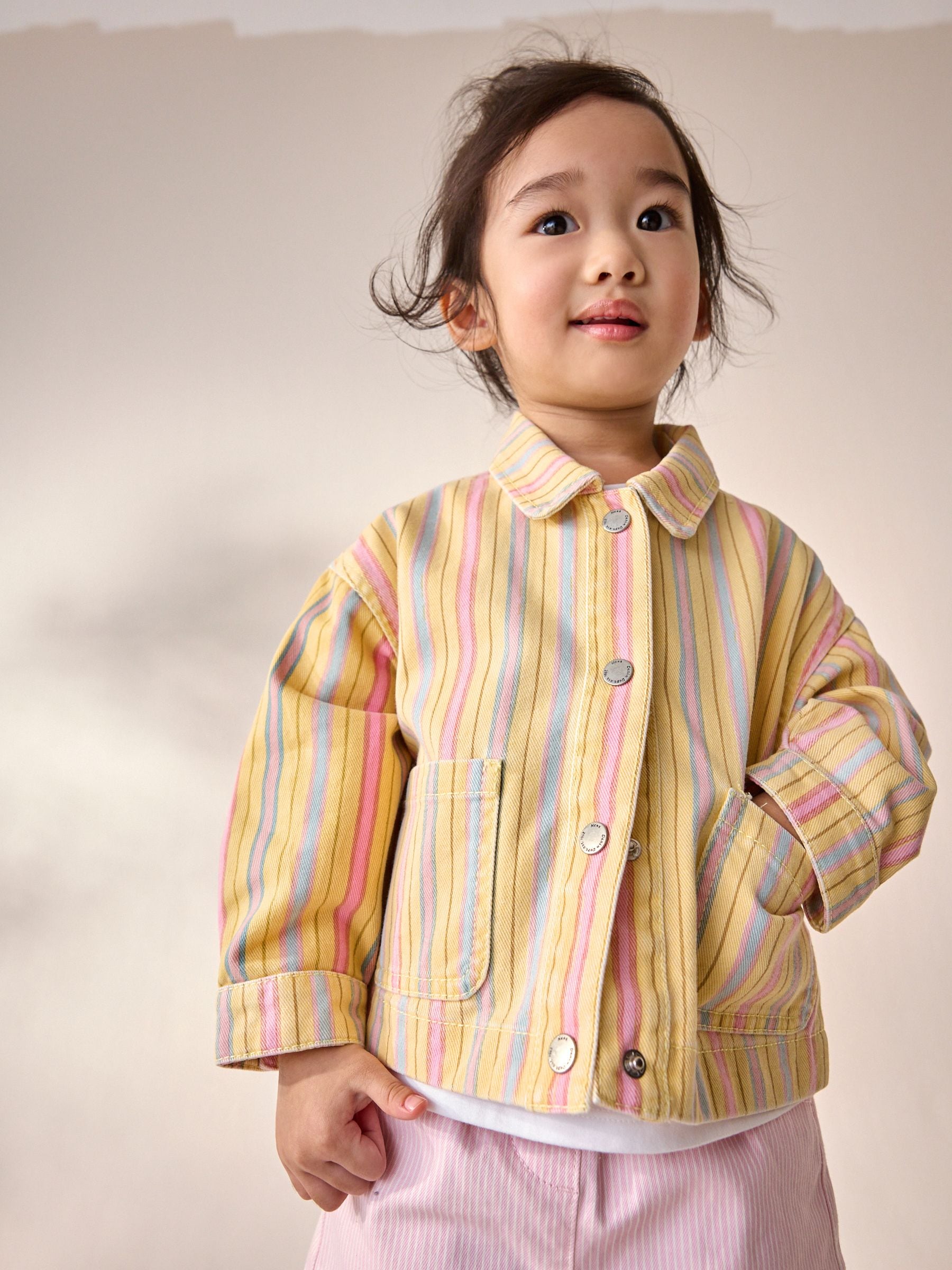 Multi Stripe 100% Cotton Shacket (3mths-7yrs)