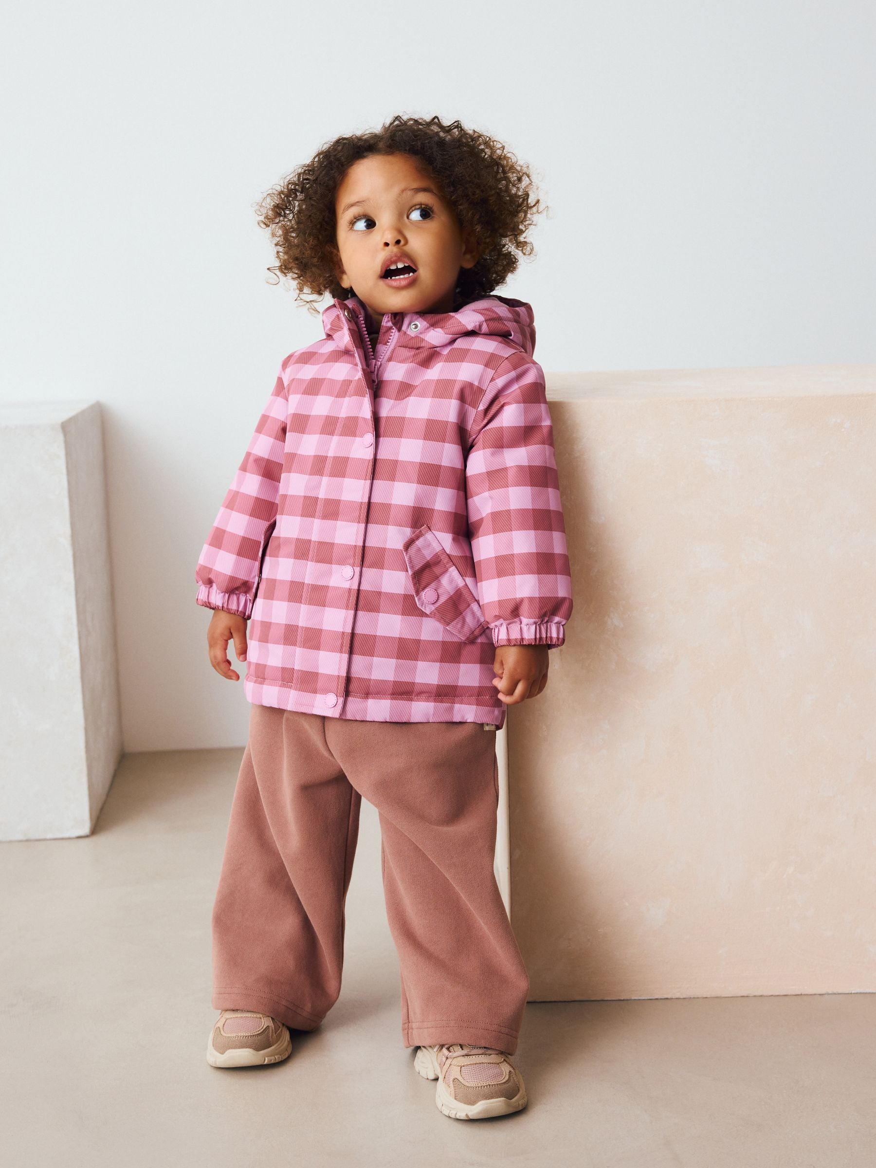 Pink Waterproof Jacket (3mths-7yrs)