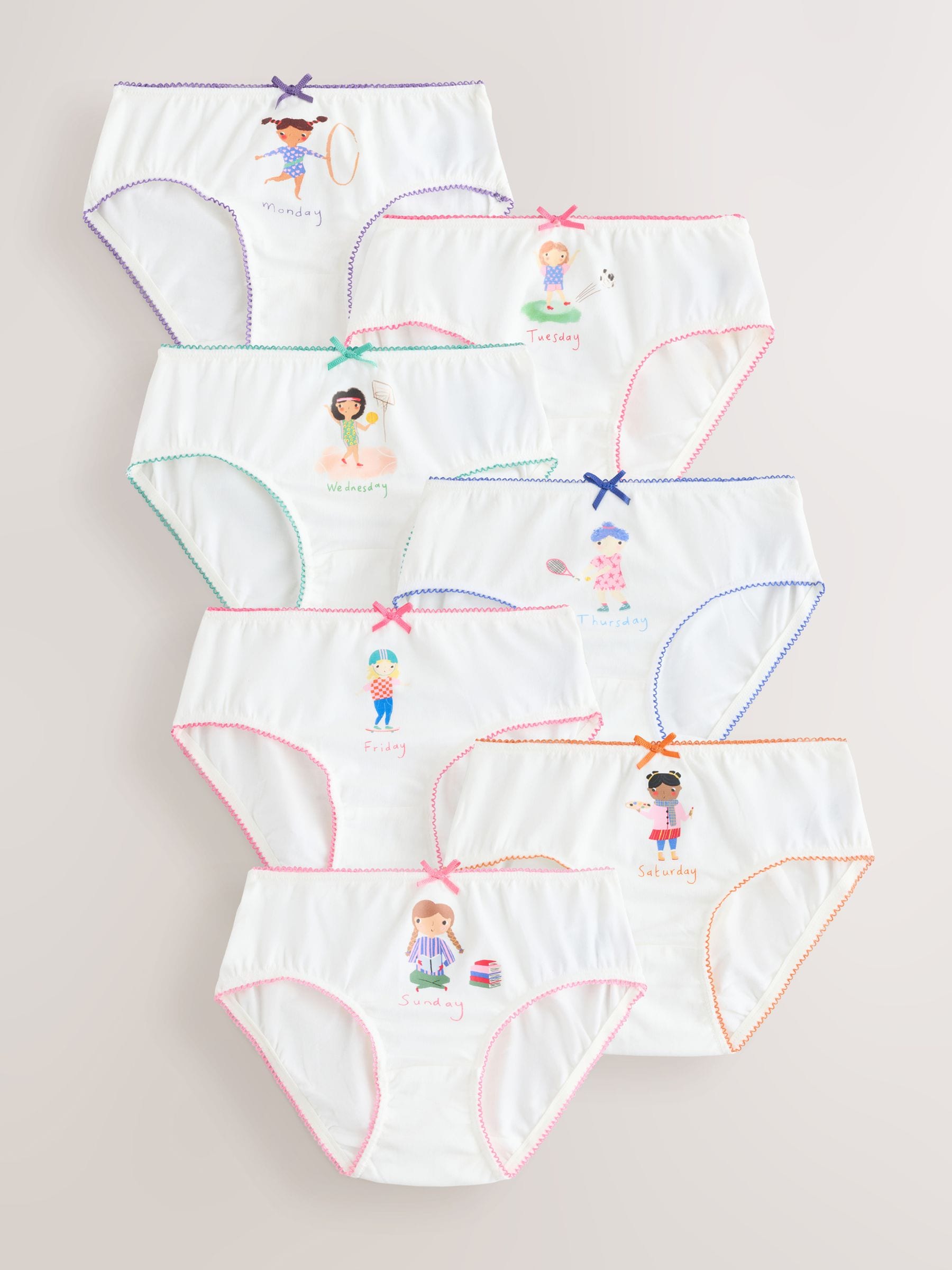 White Briefs 7 Pack (1.5-12yrs)