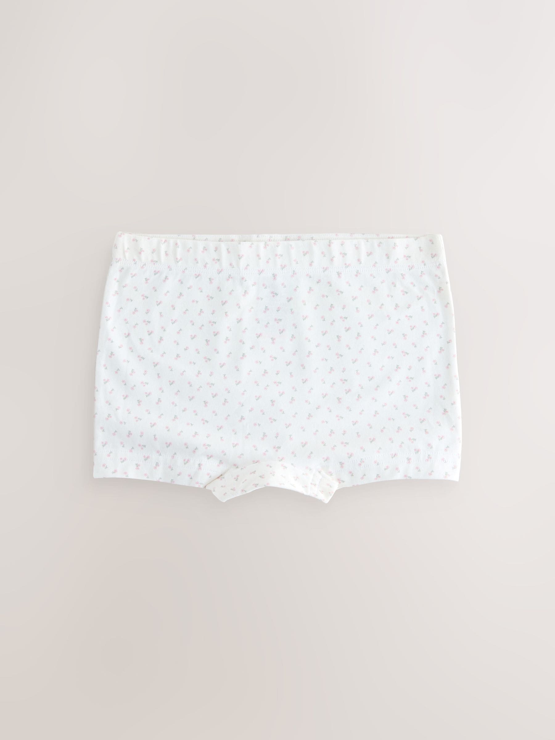 Ecru White Short Briefs 5 Pack (2-16yrs)