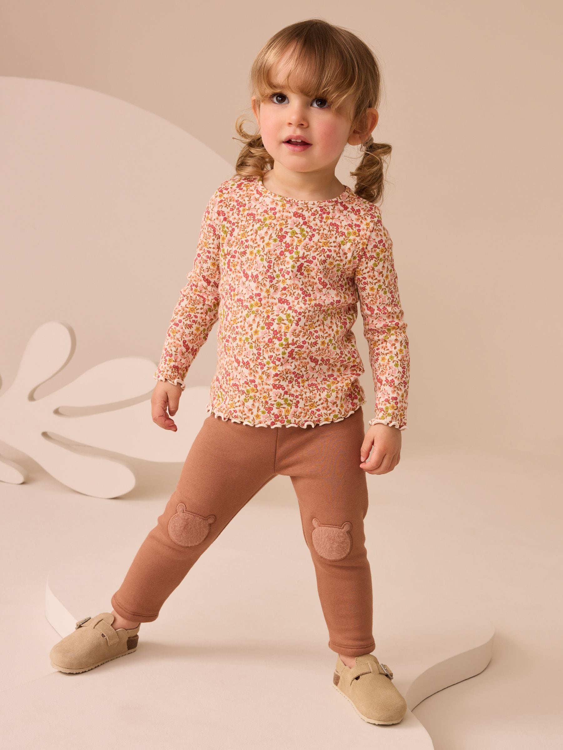 Brown Cosy Leggings (3mths-7yrs)
