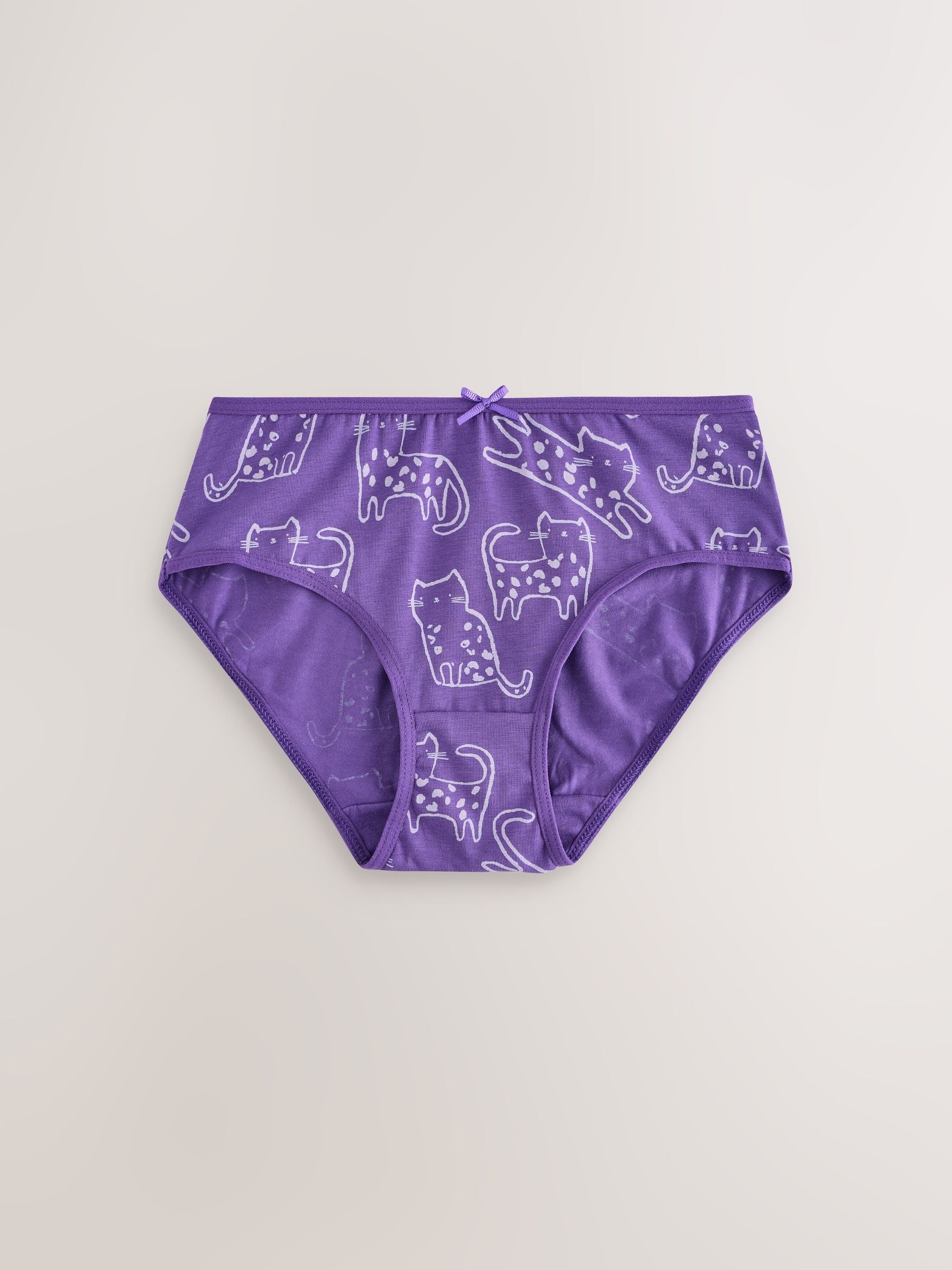 Pink/Purple Briefs 10 Pack (1.5-16yrs)