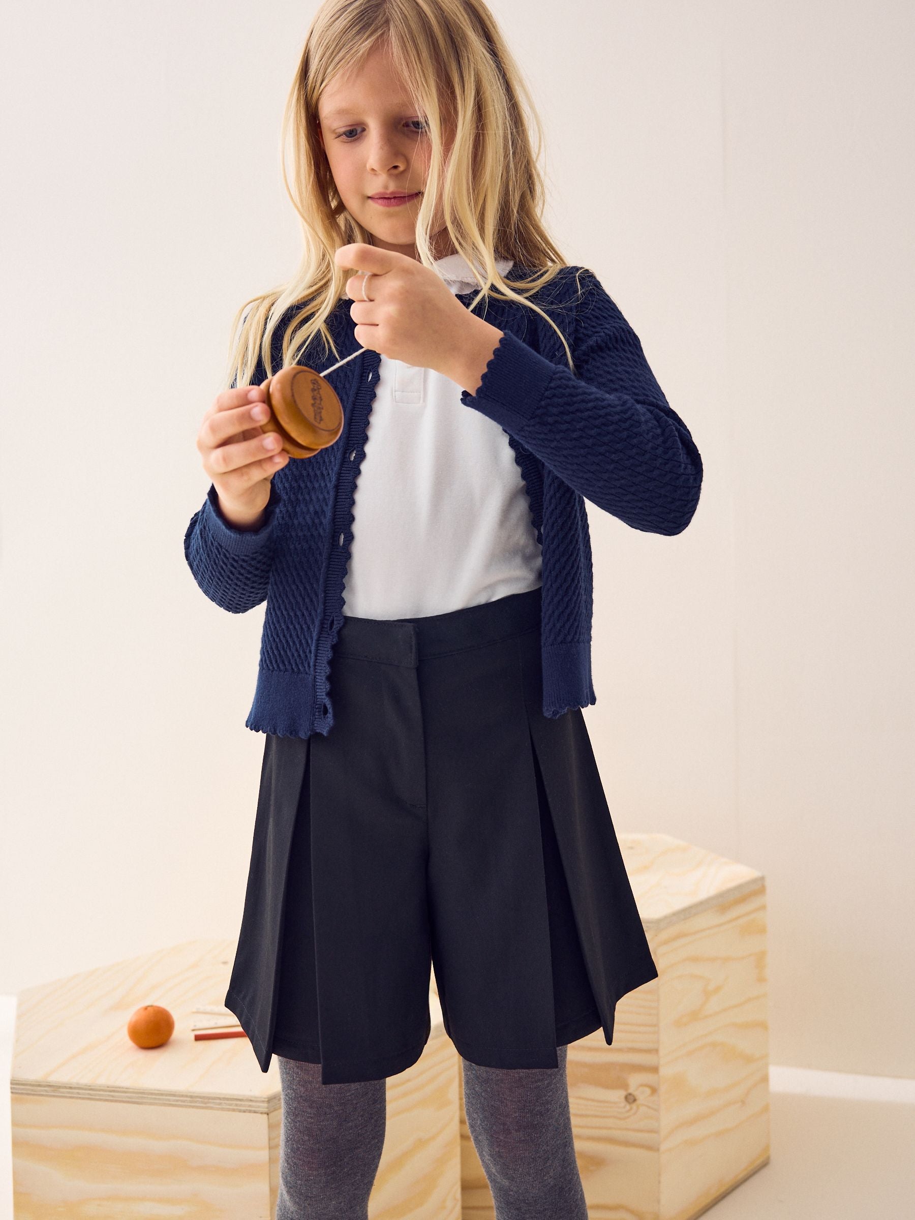 Black School Skort (3-16yrs)