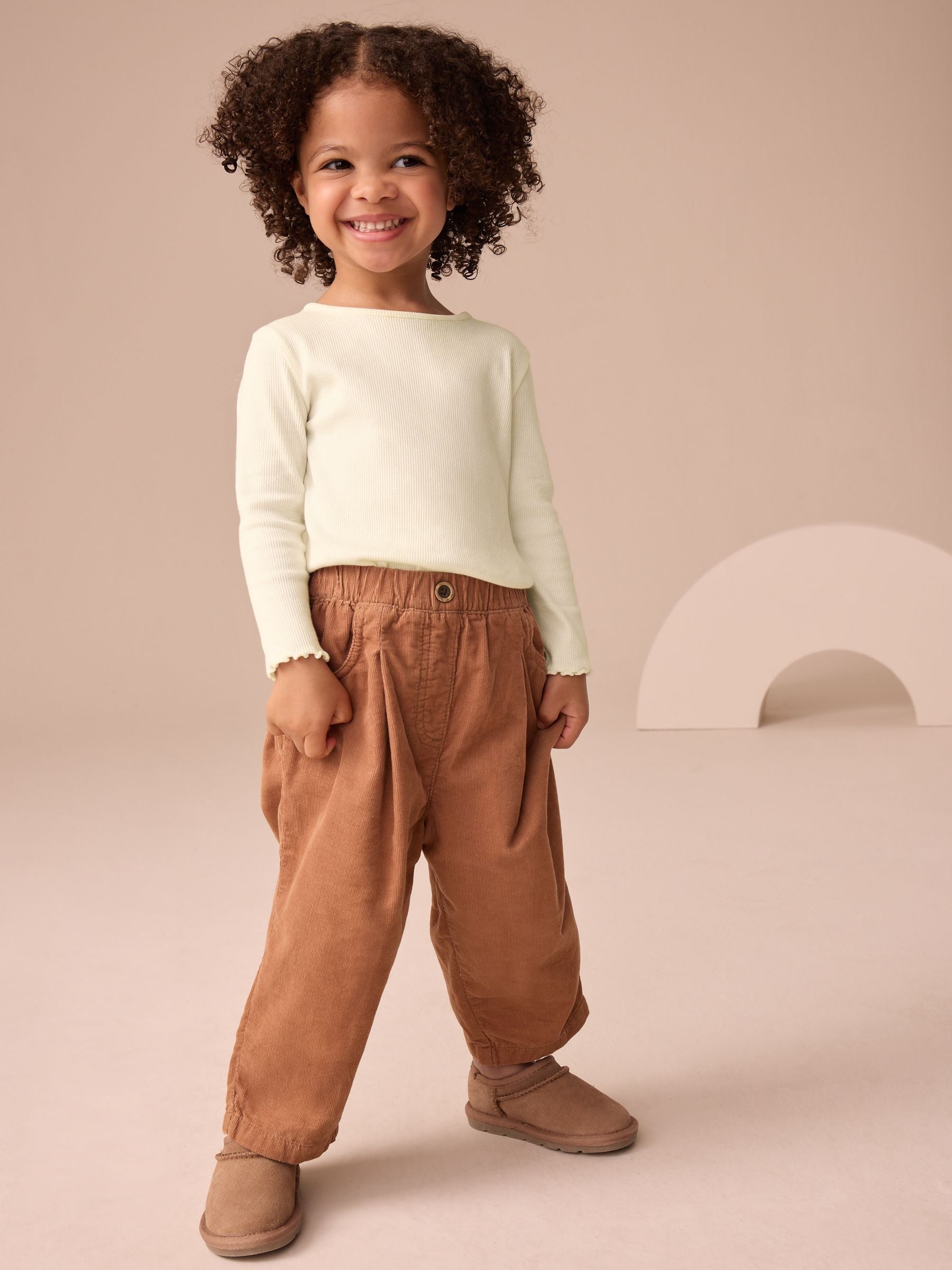 Tan Brown Cord Trousers (3mths-7yrs)