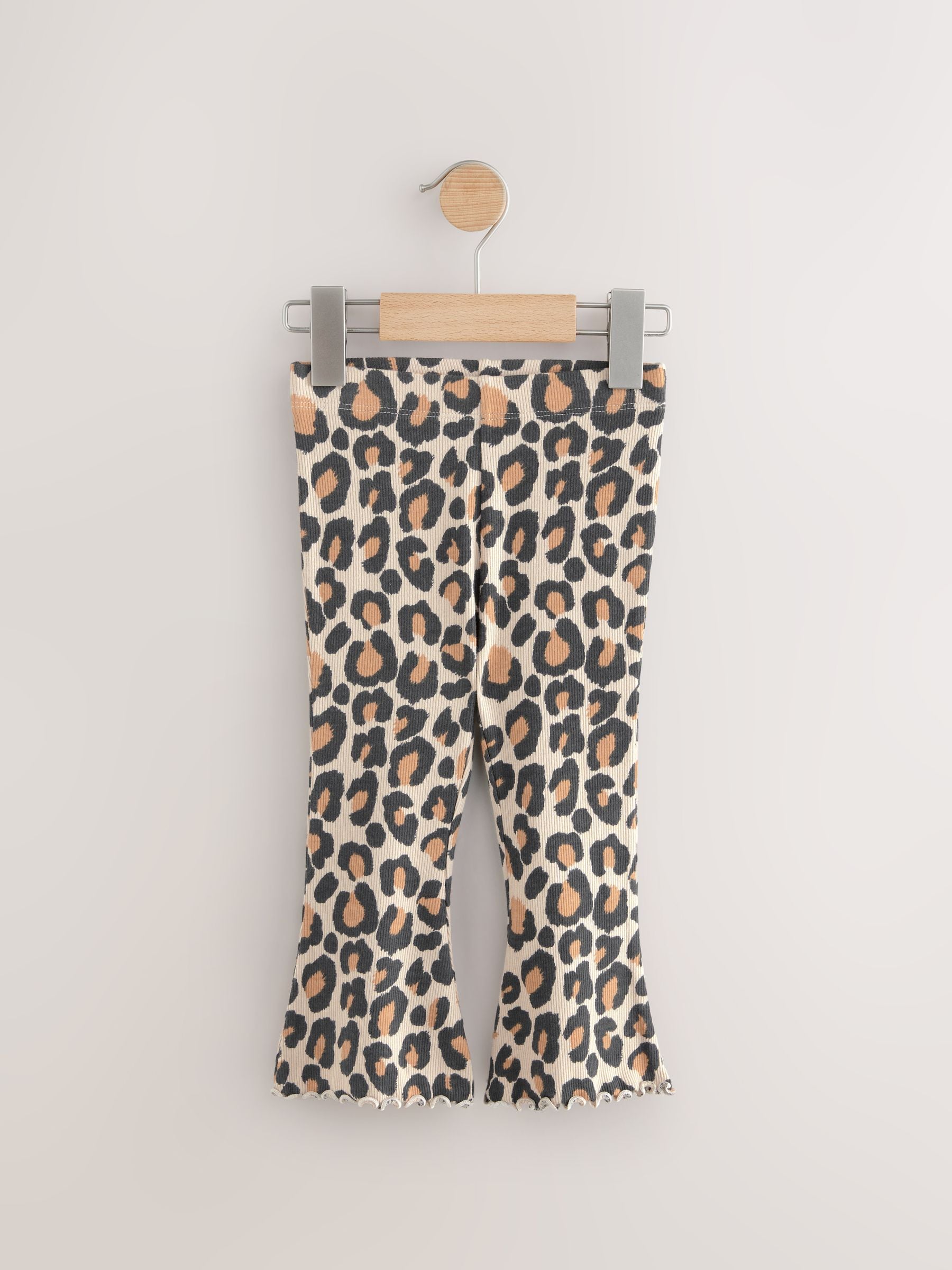 Animal Neutral Flares Leggings 3 Pack (3mths-7yrs)