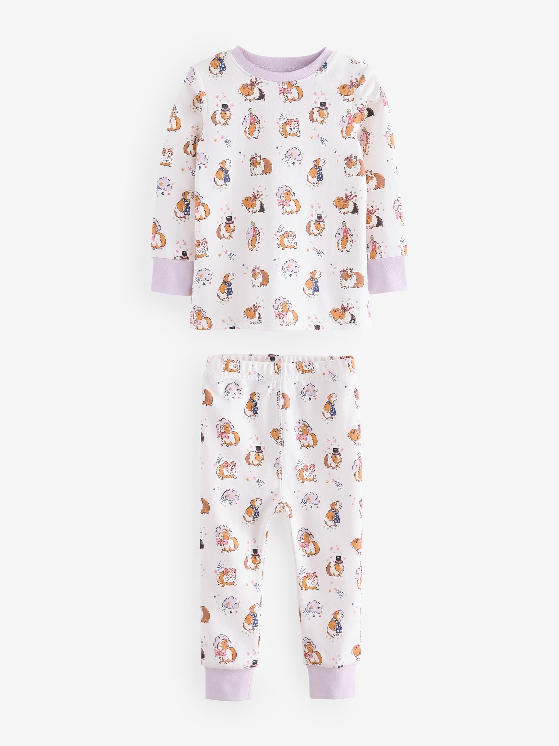 Multi Snuggle Pyjamas 3 Pack
