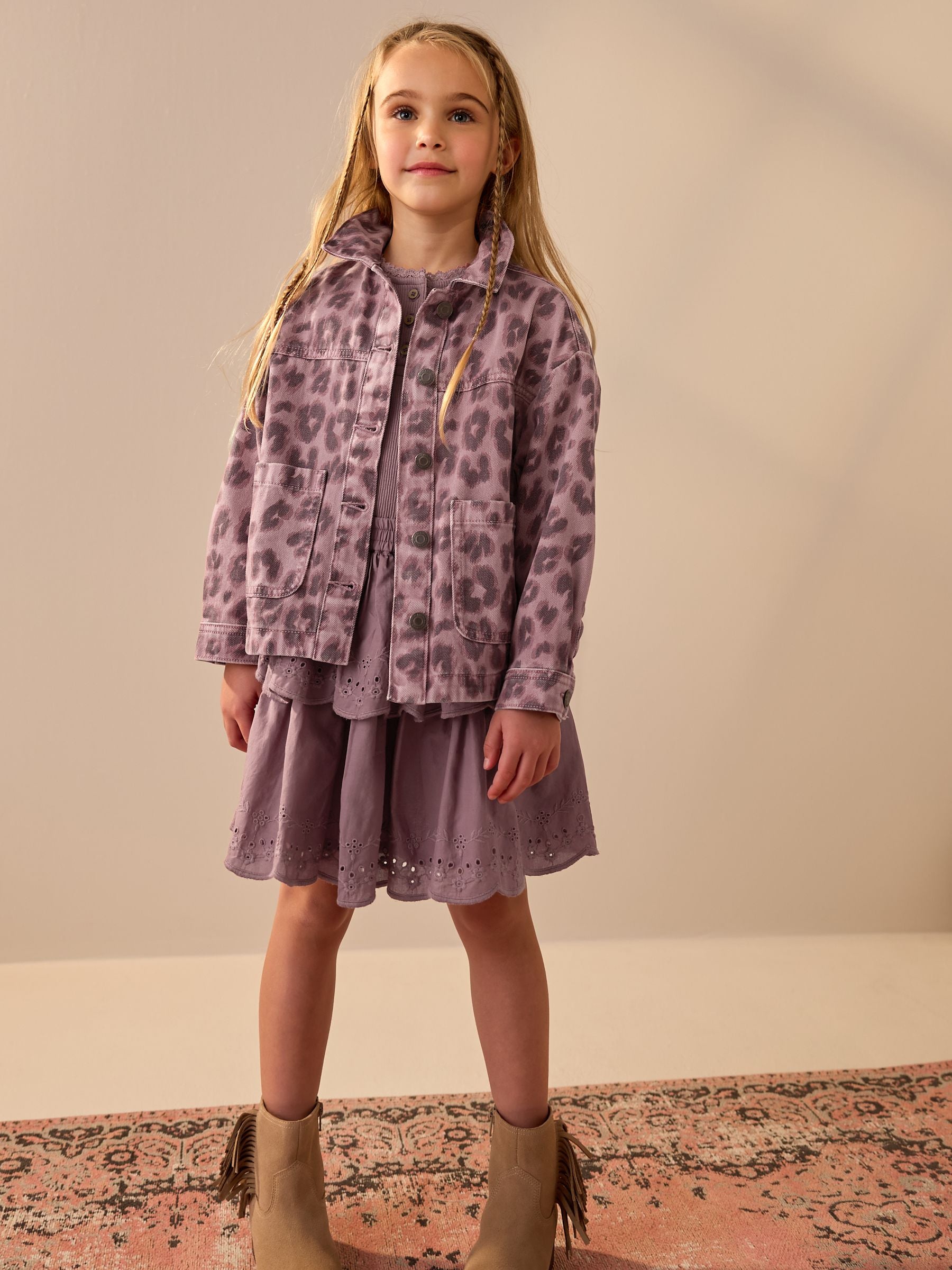 Animal Denim Shacket (3-16yrs)
