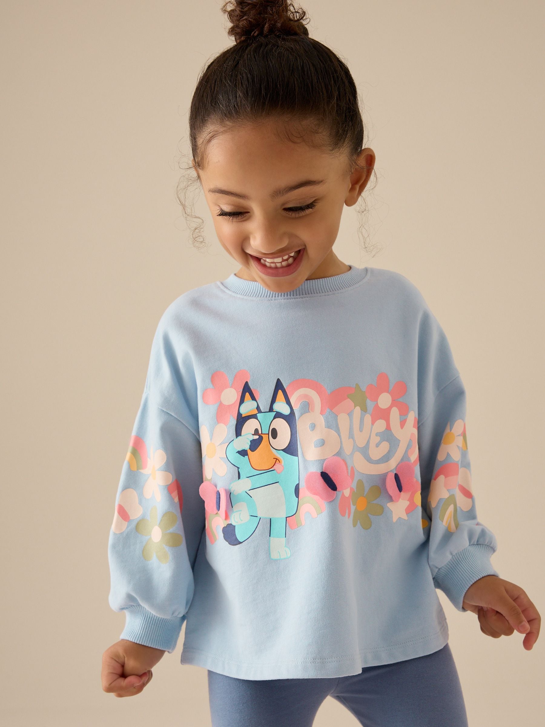 Blue Bluey Top and Leggings Set (12mths-7yrs)