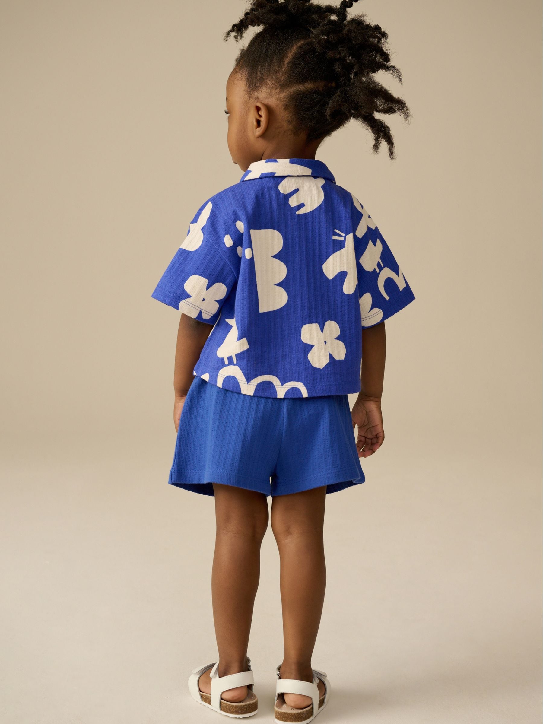 Blue Character 100% Cotton Short Sleve Shirt and Shorts Set (3mths-7yrs)
