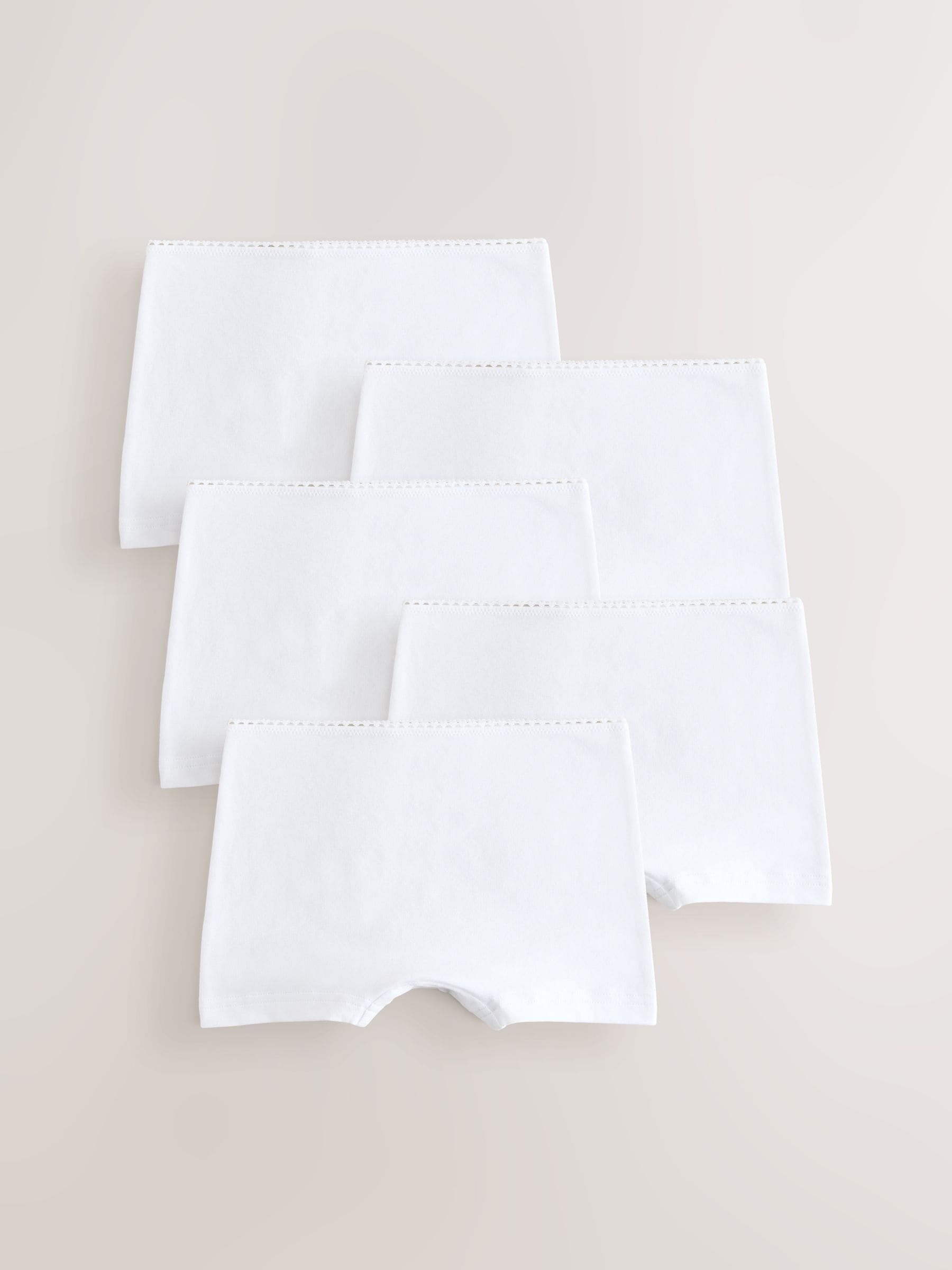 White Short Briefs 5 Pack (2-16yrs)