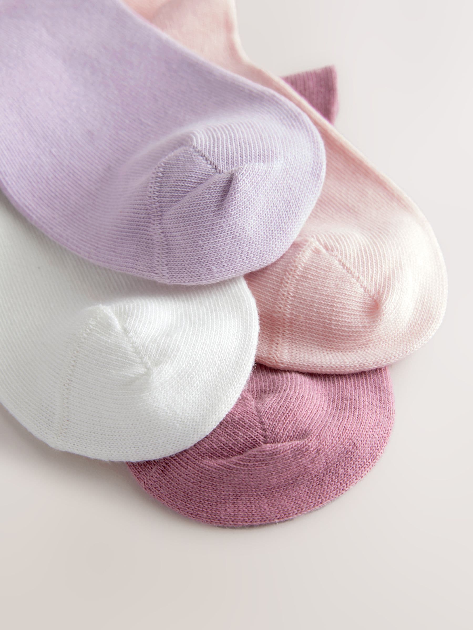 Multi 4 Pack Cotton Rich Ruffle Frill Ankle Socks