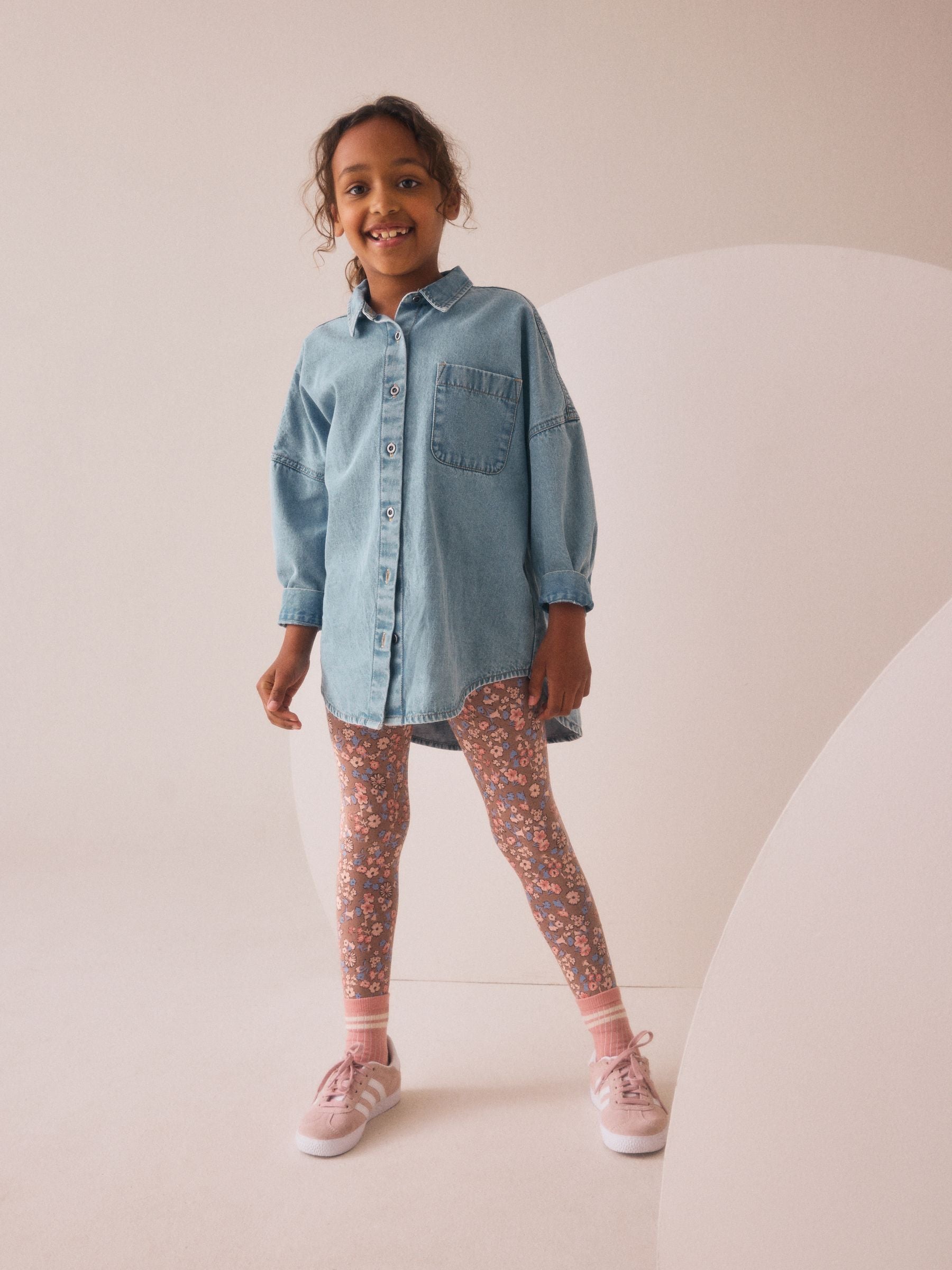 Floral Printed Leggings (3-16yrs)
