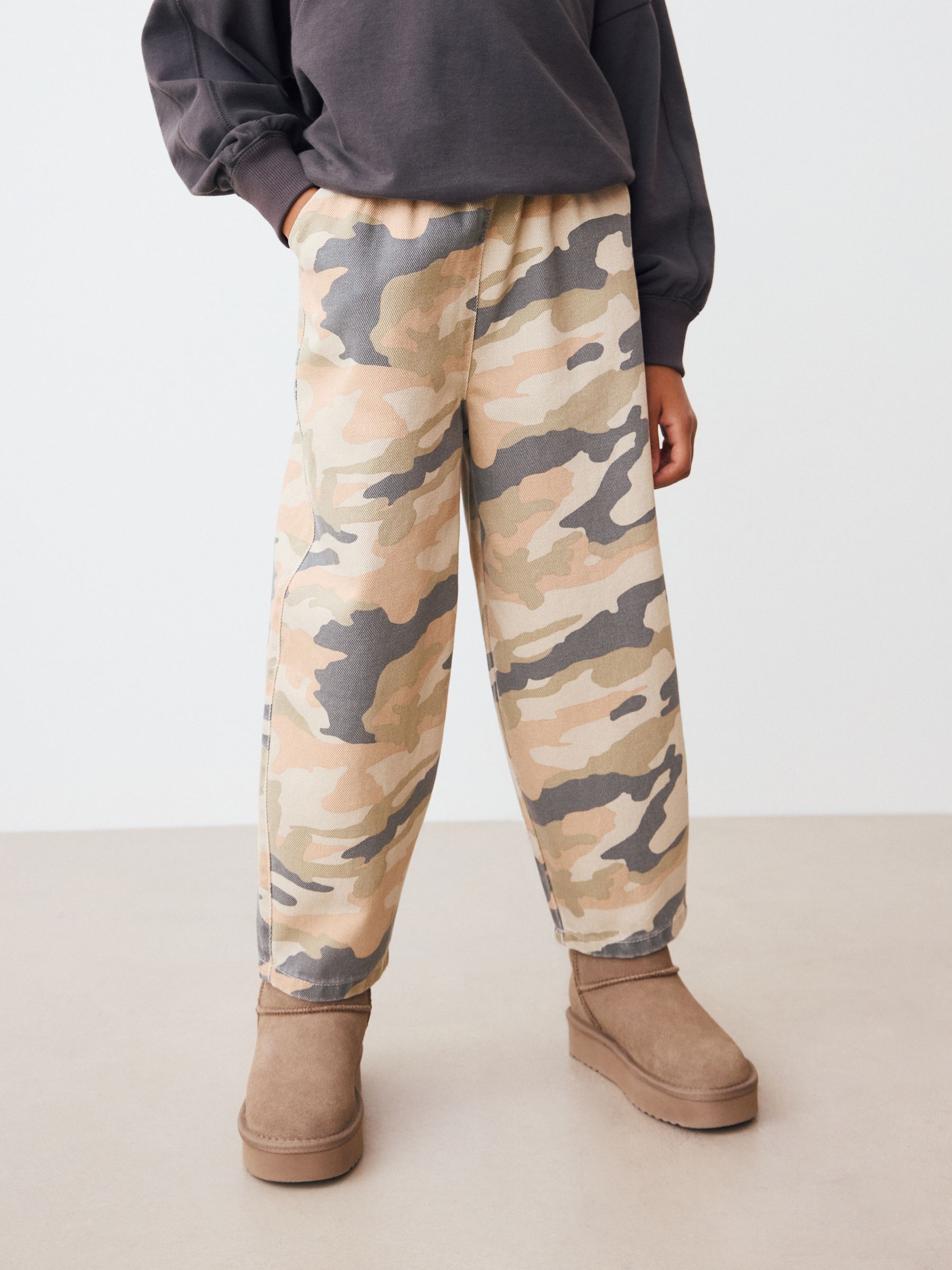 Camouflage Camouflage Barrel Print Jeans (3-16yrs)