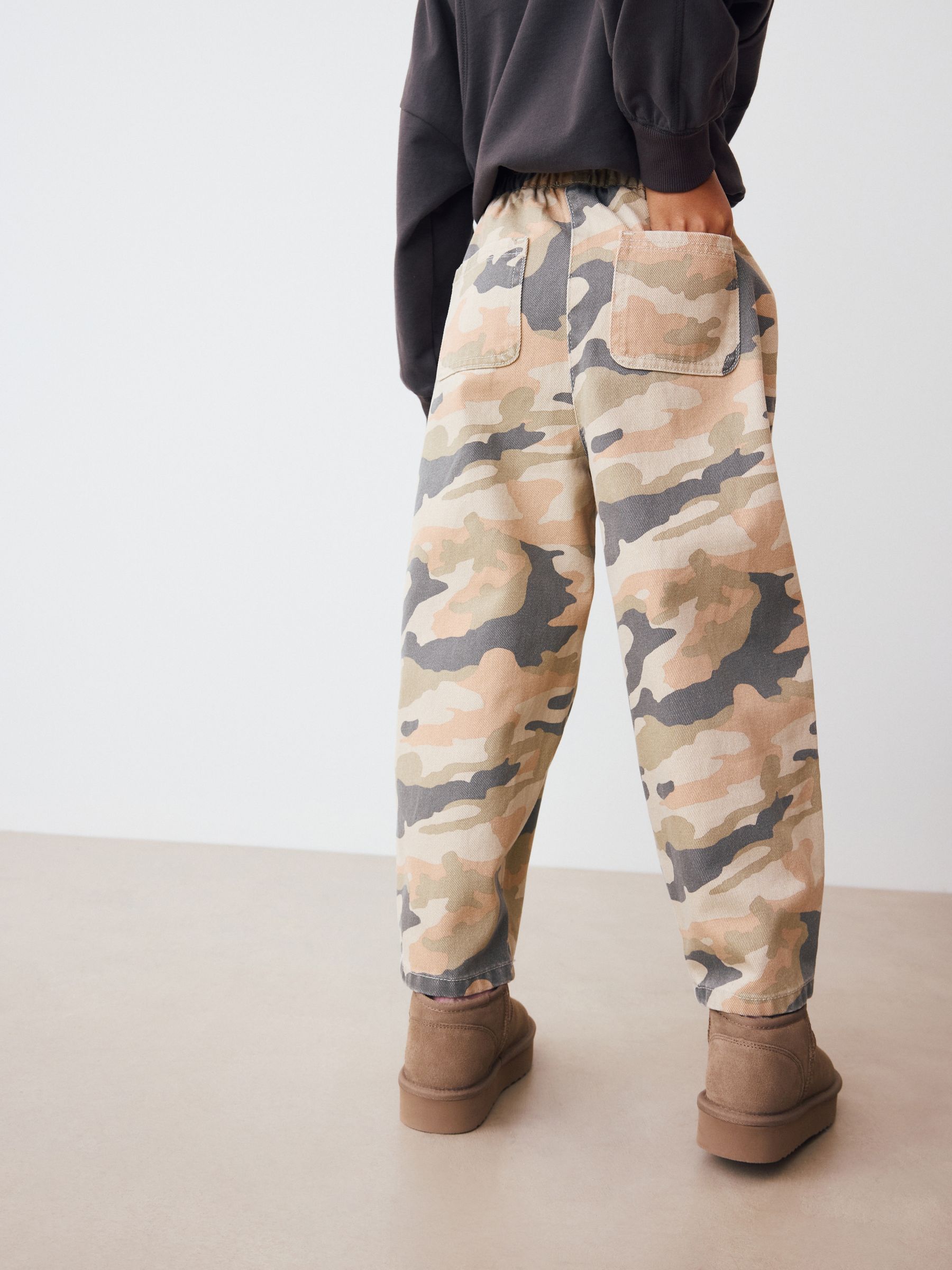 Camouflage Camouflage Barrel Print Jeans (3-16yrs)