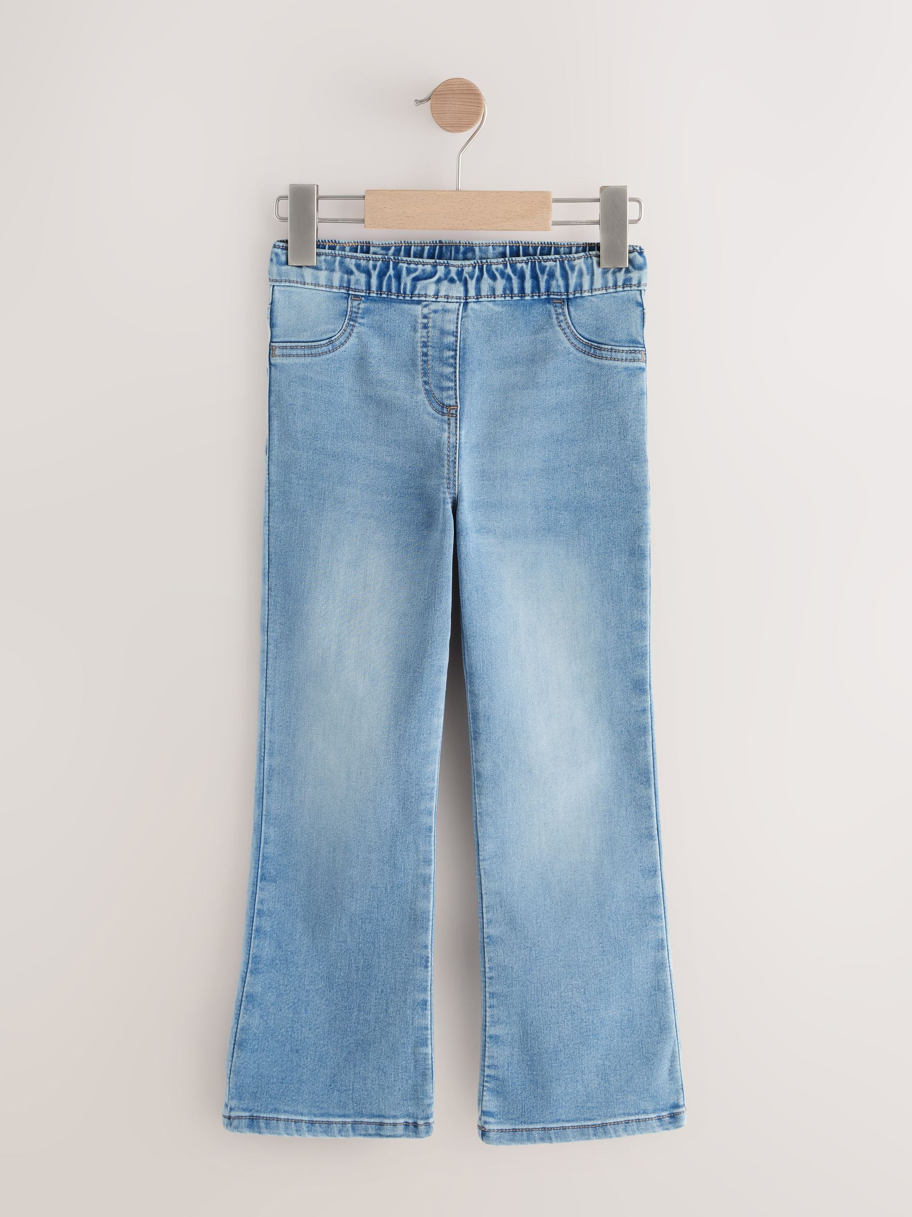 Light Blue Pullon Flare Jeans (3-16yrs)
