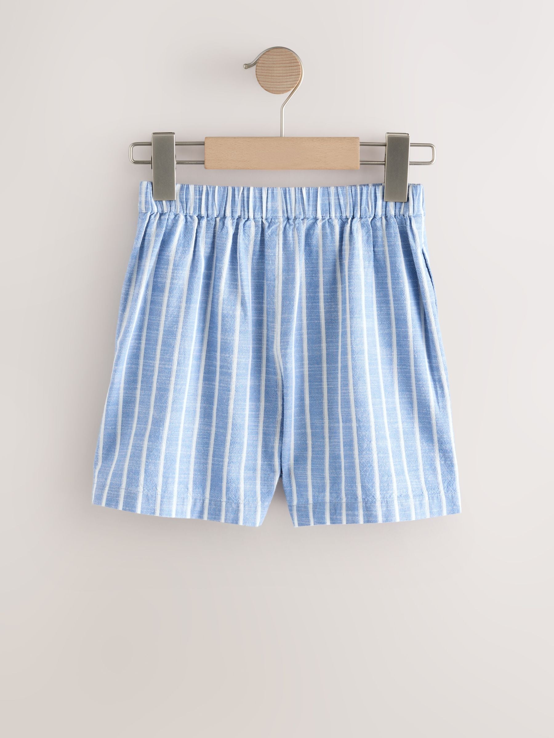 Blue/White Stripe Shorts (3-16yrs)