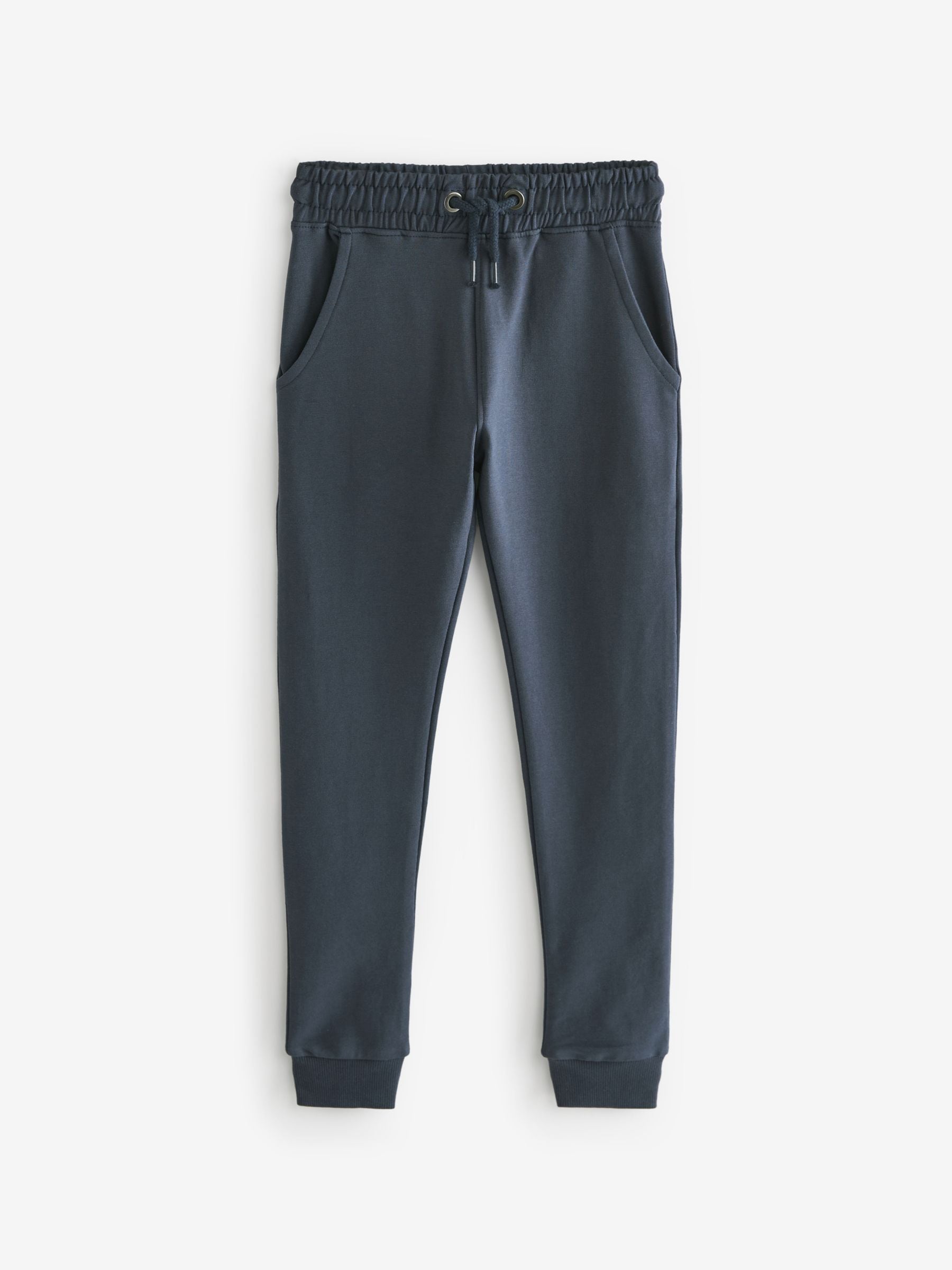 Navy Blue Longer Length Skinny Fit Joggers (3-16yrs)