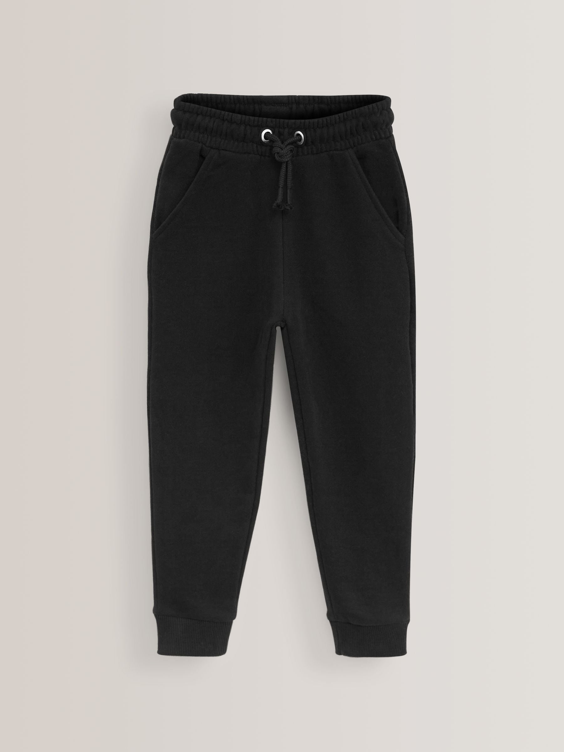 Pink/Grey/Black 3 Pack Soft Jersey Regular Fit Joggers (3-16yrs)